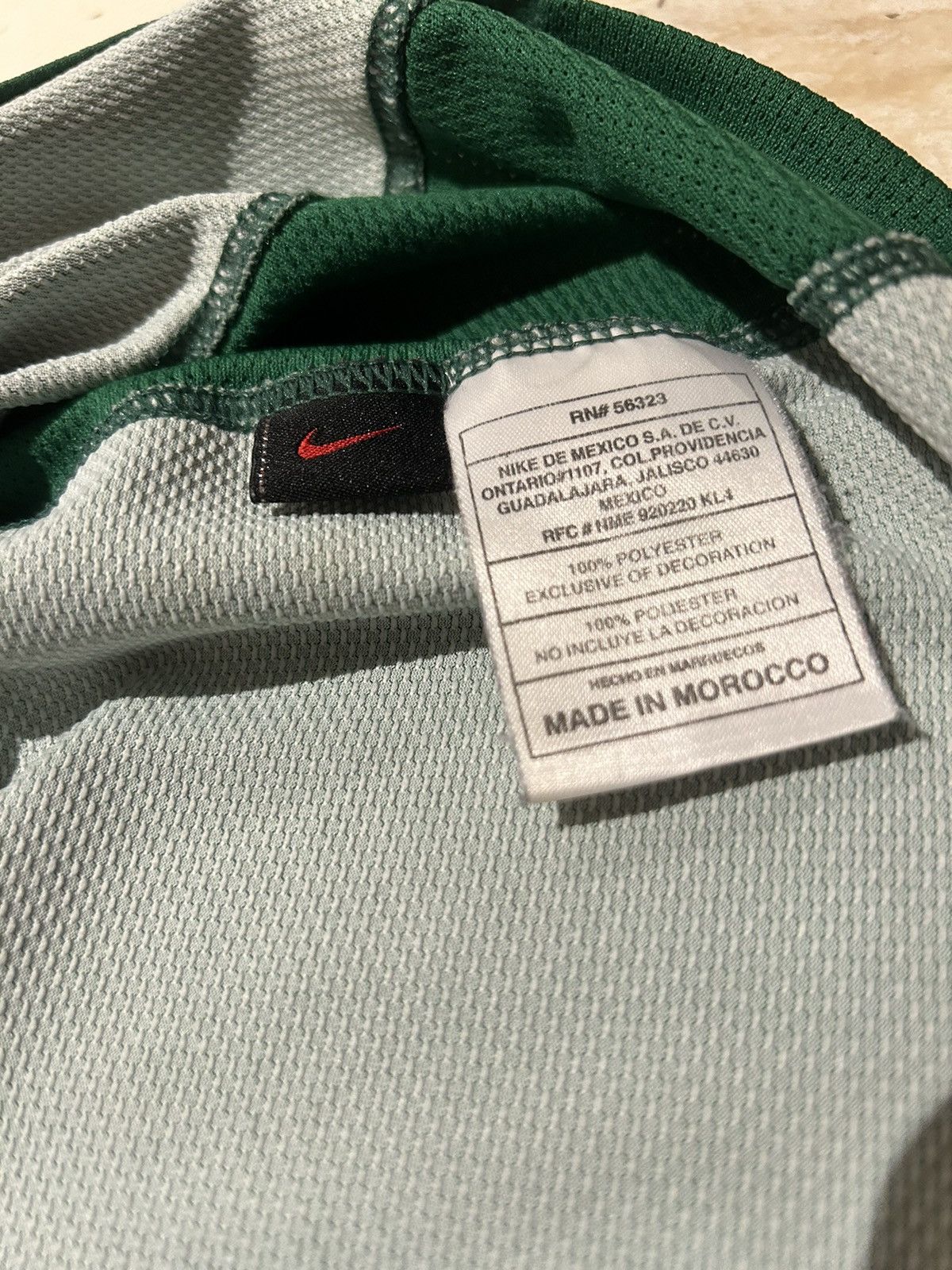 Nike 2006 Mexico Home Jersey Size US L / EU 52-54 / 3 - 8 Thumbnail