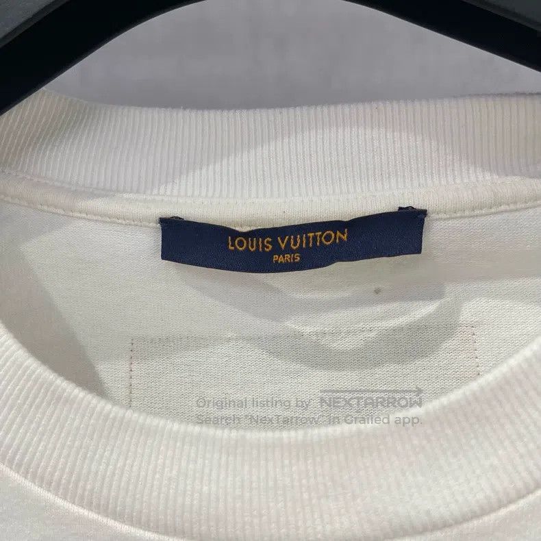 Louis Vuitton Louis Vuitton Small plane embroidered short sleeves Size US XL / EU 56 / 4 - 3 Thumbnail