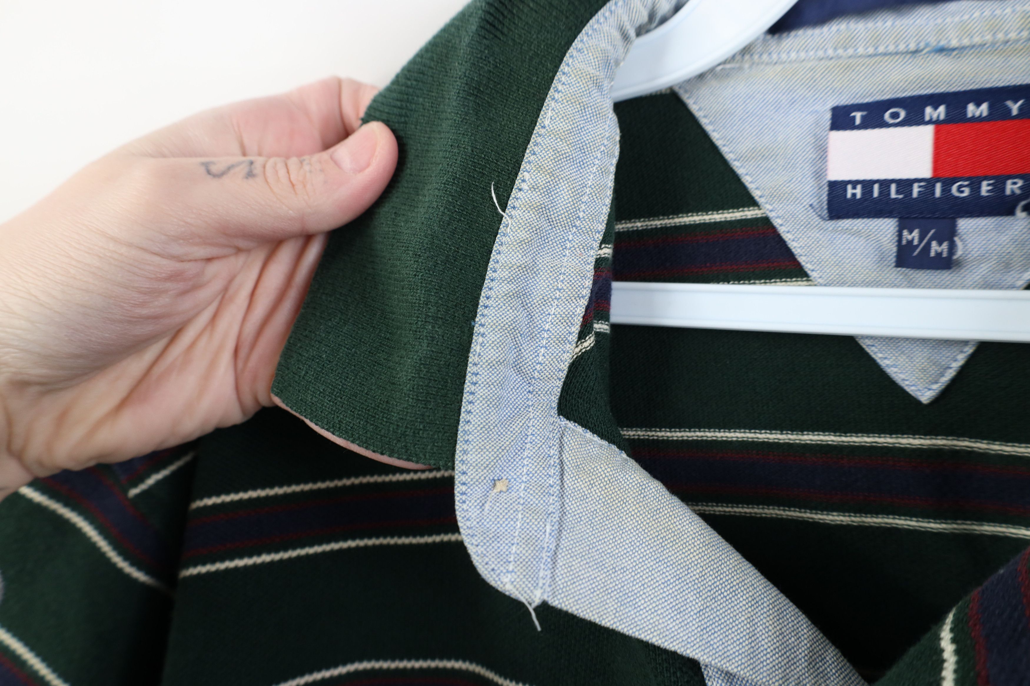 Tommy Hilfiger Vintage 90s Y2K Tommy Hilfiger Rugby Polo Shirt Cotton Size US M / EU 48-50 / 2 - 7 Thumbnail