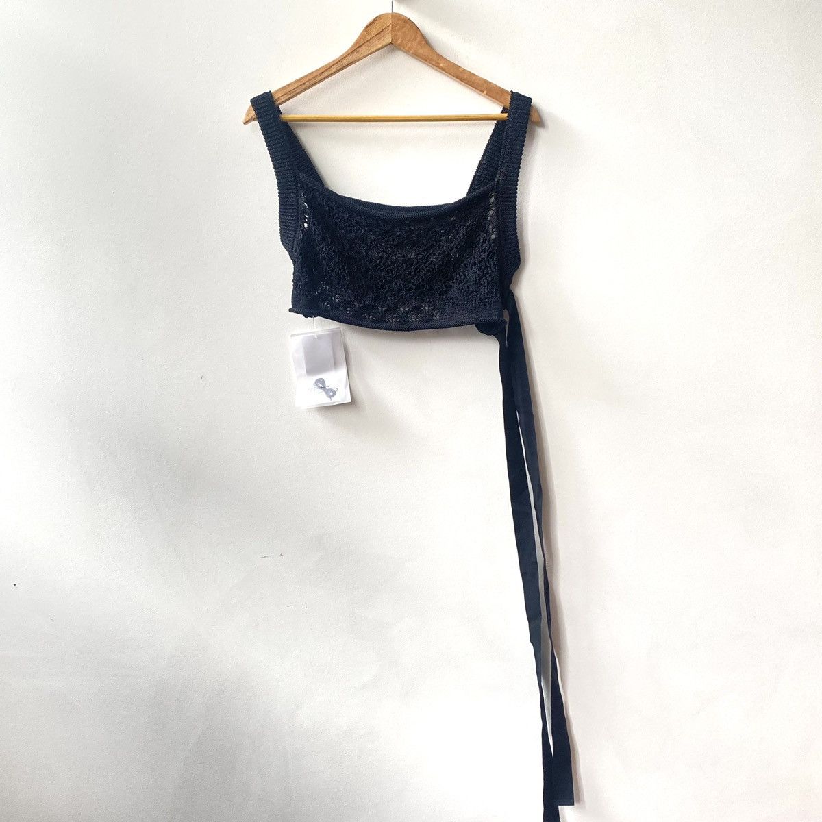 Yohji Yamamoto Yohji Yamamoto knit buckle crop tank top women’s size M / 2 Size M / US 6-8 / IT 42-44 - 7 Thumbnail