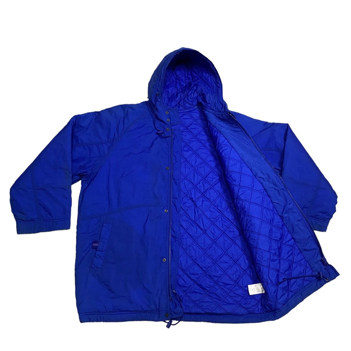 Nike × Vintage Nike 90s Big swoosh padded parka hoodie jacket Size US M / EU 48-50 / 2 - 6 Thumbnail