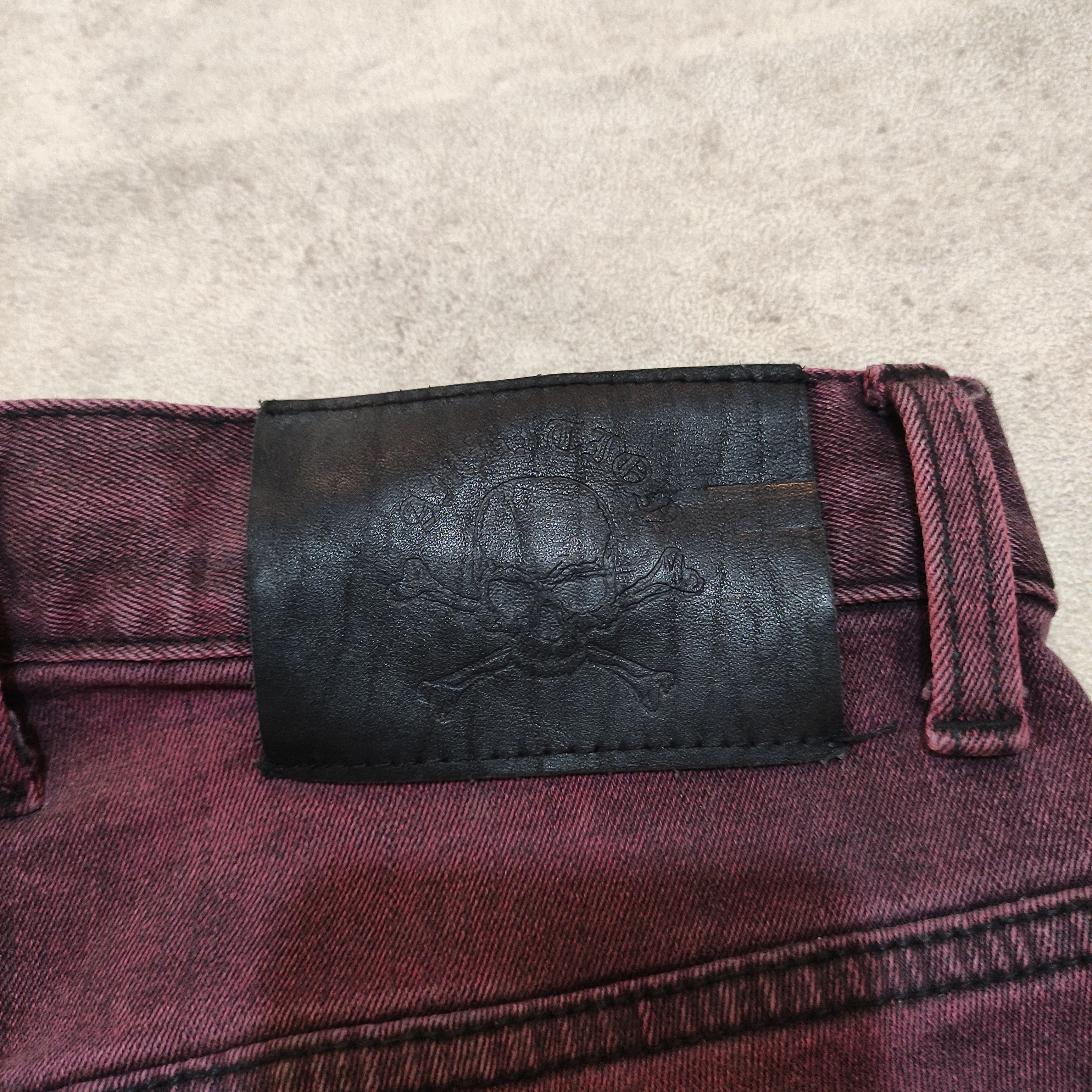 Le Grande Bleu (L.G.B.) Be Ambition Bikers Pants — early 2000s Vkei Biker Vibe Size US 28 / EU 44 - 8 Thumbnail