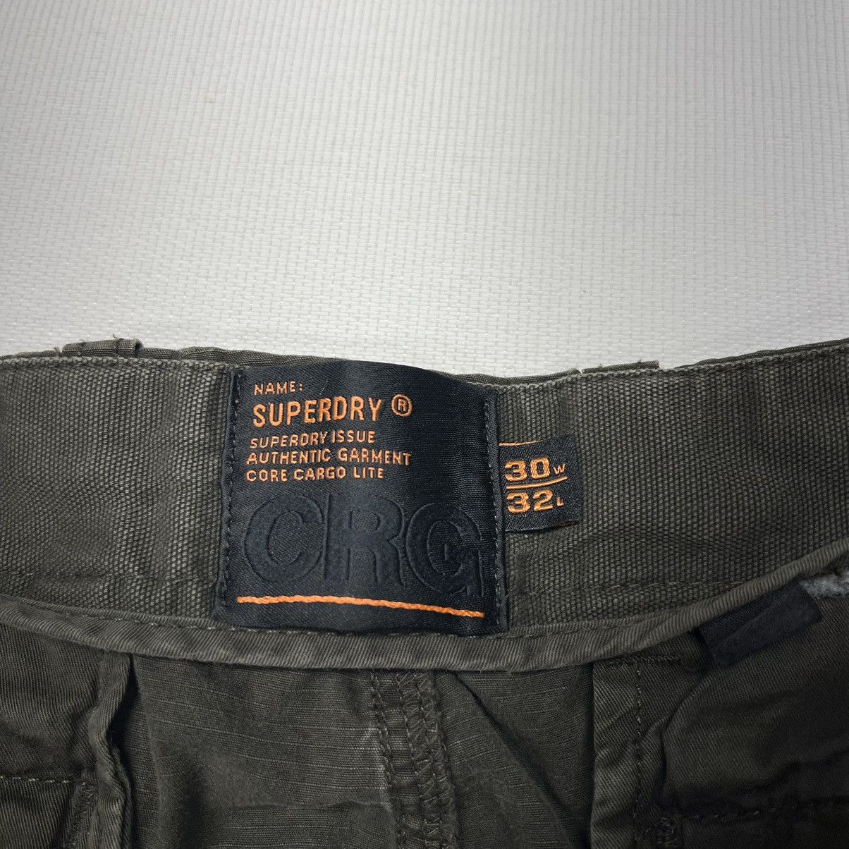 Superdry Superdry Cargo Pants Green Pocket Core Tactical Utility Work Size US 30 / EU 46 - 8 Thumbnail