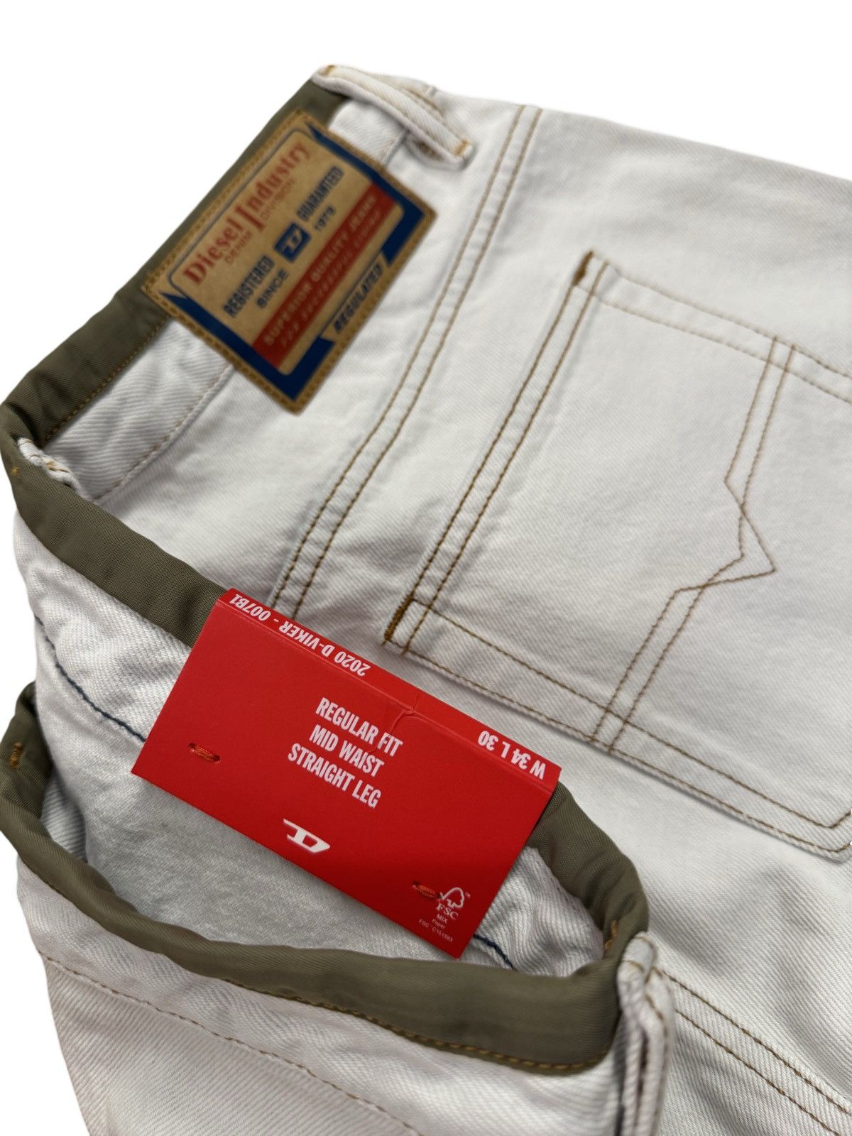 Diesel 🔥300$ Diesel 2020 D-Viker Jeans/Diesel Viker Denim Jeans Size US 32 / EU 48 - 18 Thumbnail