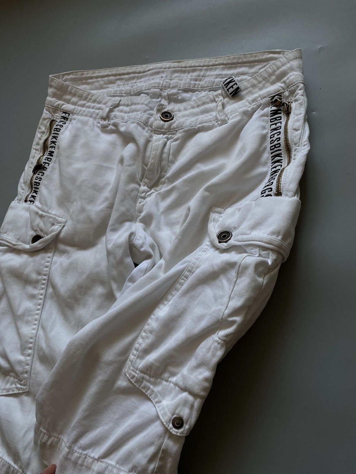 Dirk Bikkembergs BIKKEMBERGS vintage cargo shorts Size US 33 - 3 Thumbnail