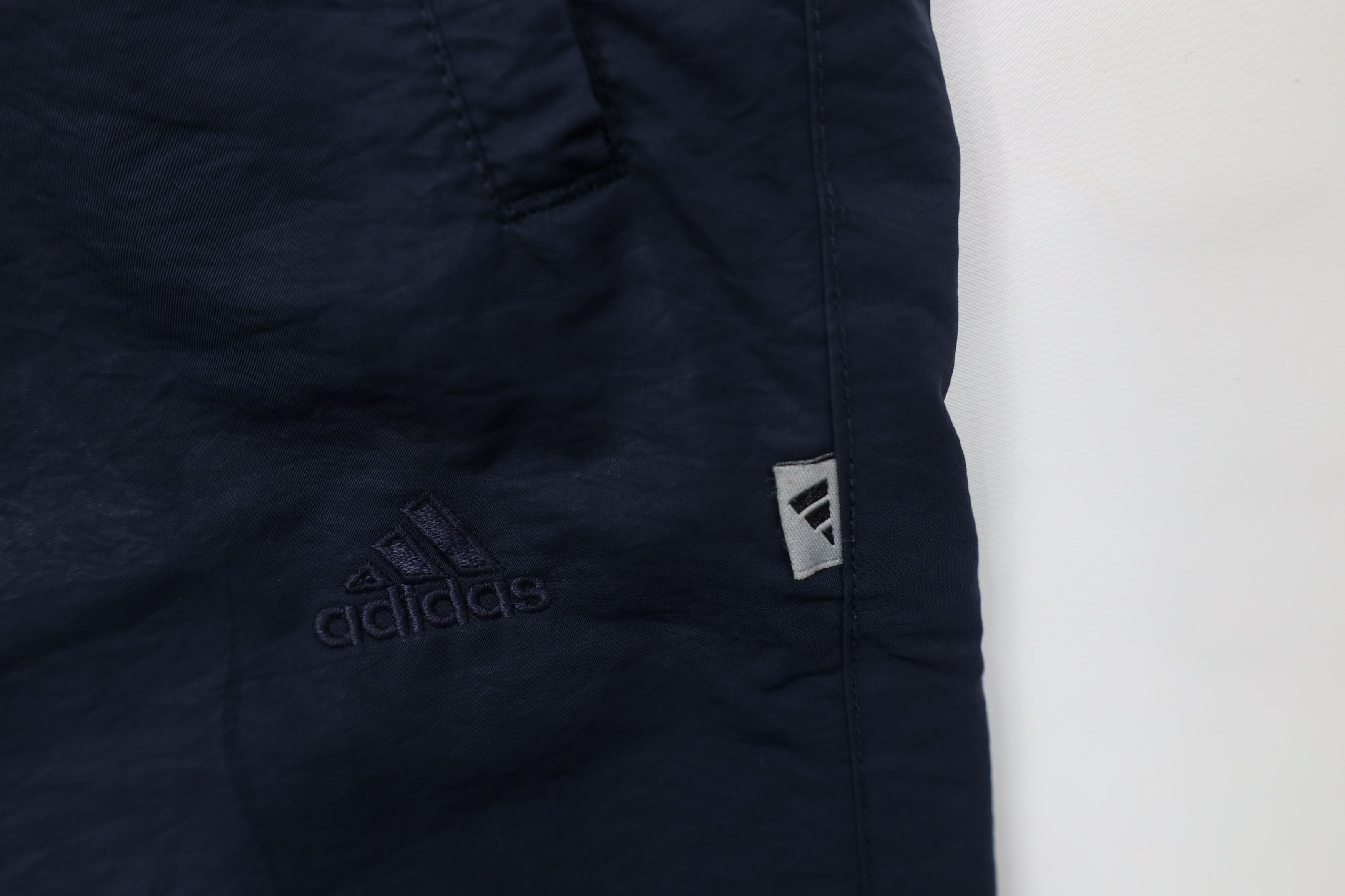 Adidas Vintage 90s Y2K Adidas Spell Out Fleece Lined Wide Leg Pants Size US 36 / EU 52 - 8 Thumbnail