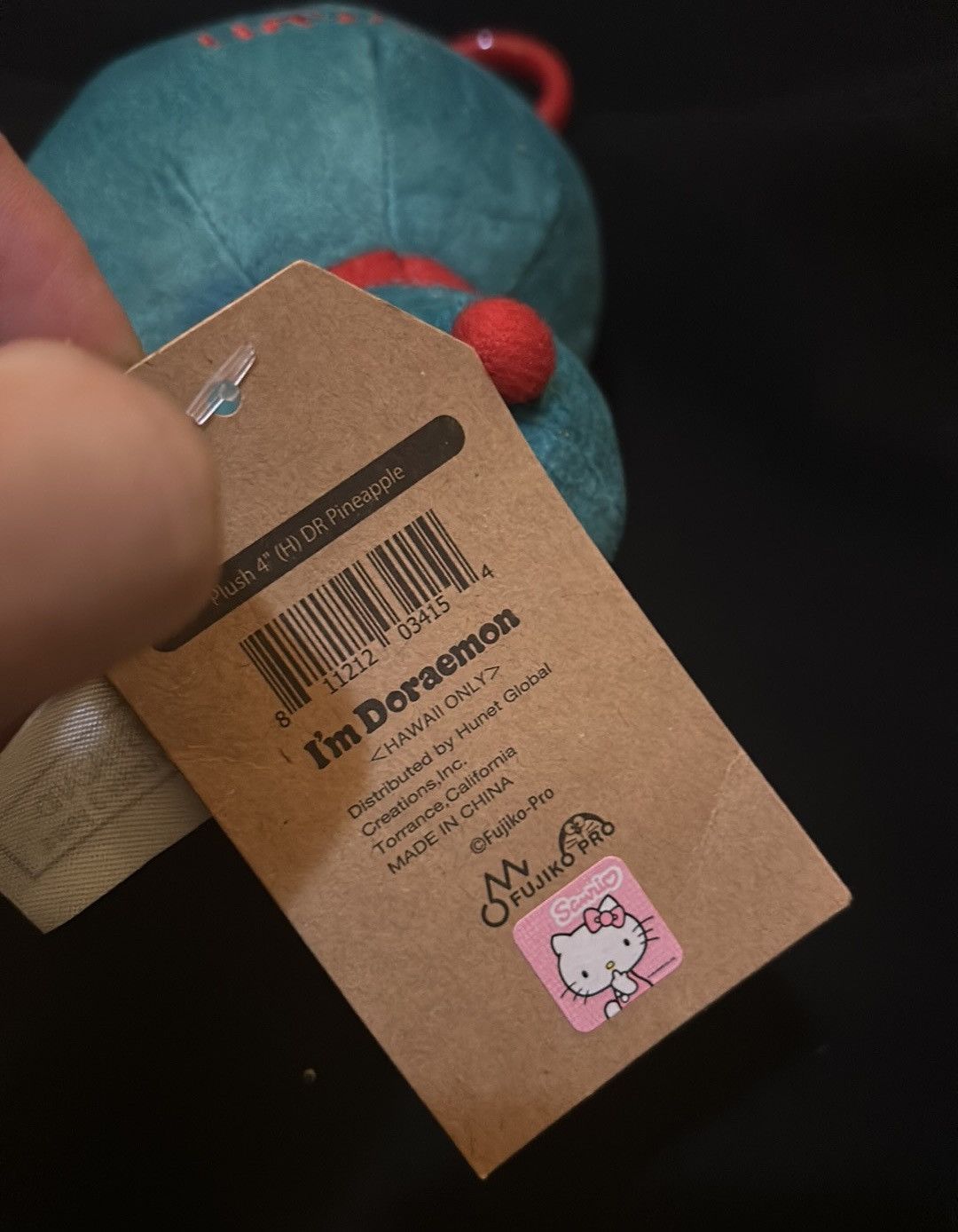 Other Sanrio I’m Doraemon Series Doraemon® Plush 4" Pineapple Size ONE SIZE - 5 Thumbnail