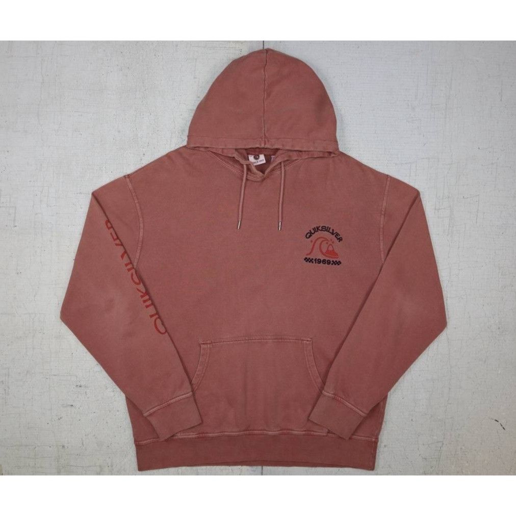 Quiksilver Vintage 90s Quiksilver Coral Hoodie - Men's XL Y2K Surf Size US XL / EU 56 / 4 - 7 Thumbnail