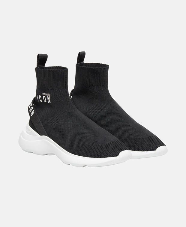 Dsquared2 Be Icon Sneakers Size US 8 / IT 38 - 1 Thumbnail