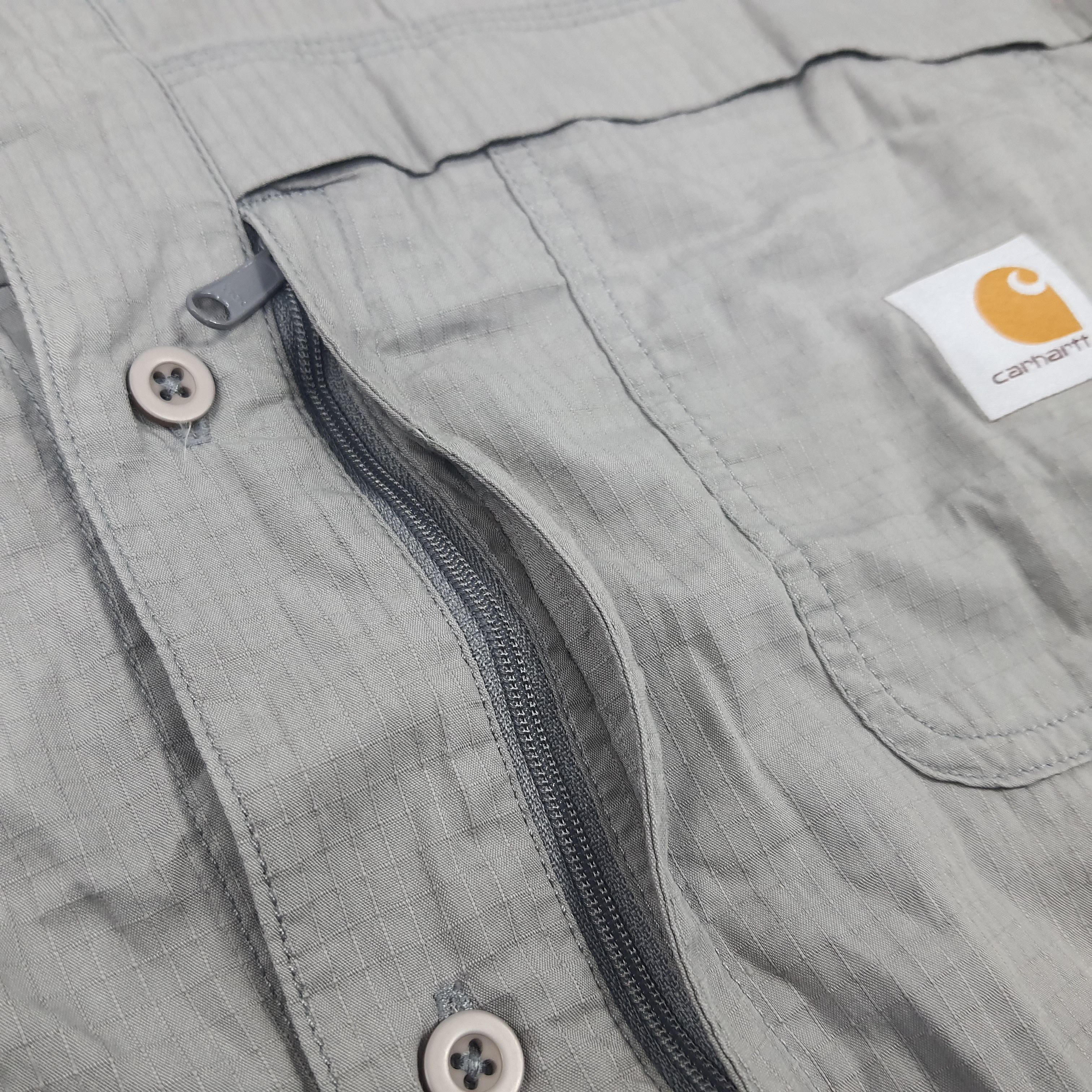 Carhartt × Vintage Vintage Carhartt Force Button Up Work Shirt Size US XXL / EU 58 / 5 - 6 Thumbnail
