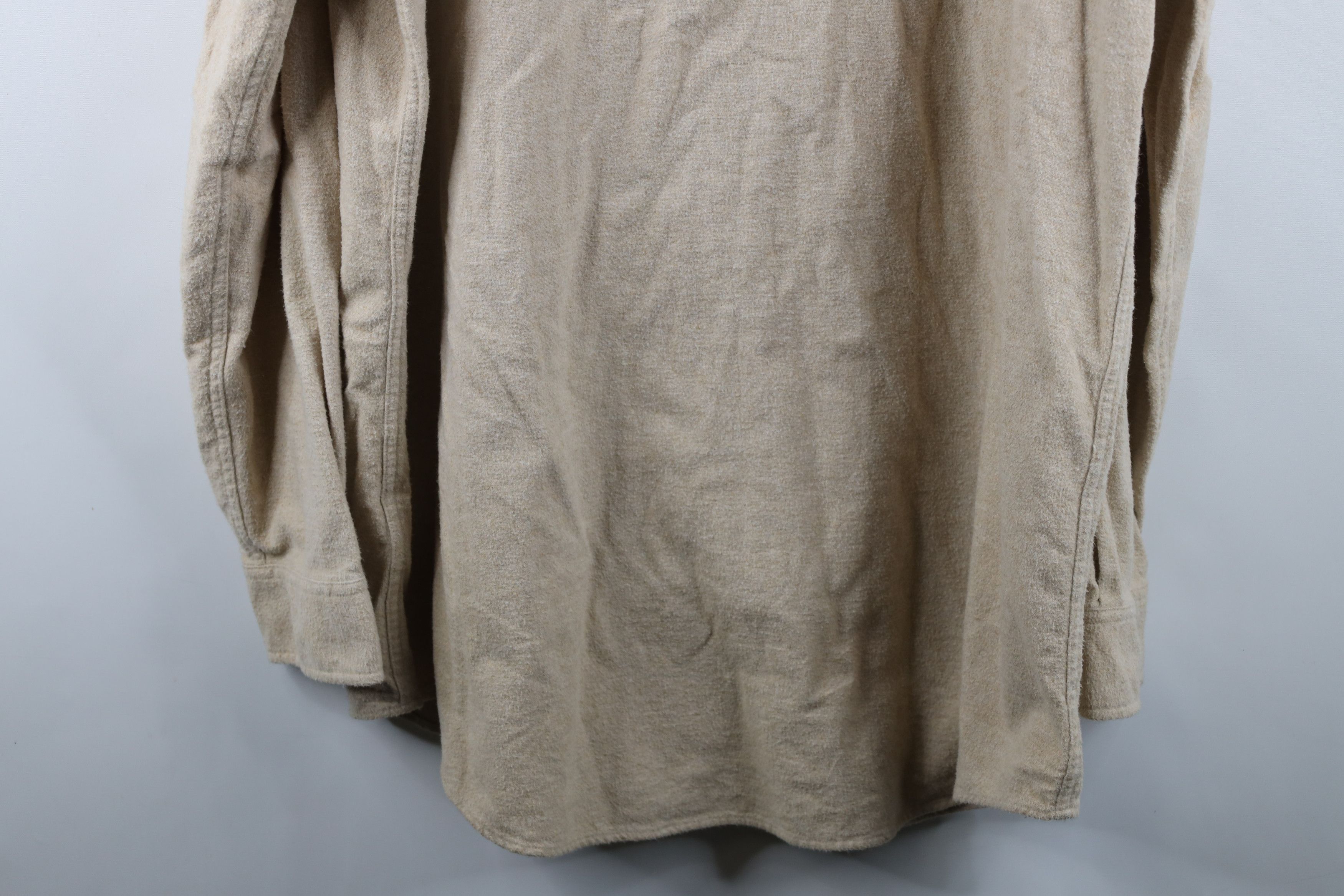Vintage Vintage 90s Streetwear Faded Chamois Cloth Button Down Shirt Size US XXL / EU 58 / 5 - 11 Thumbnail