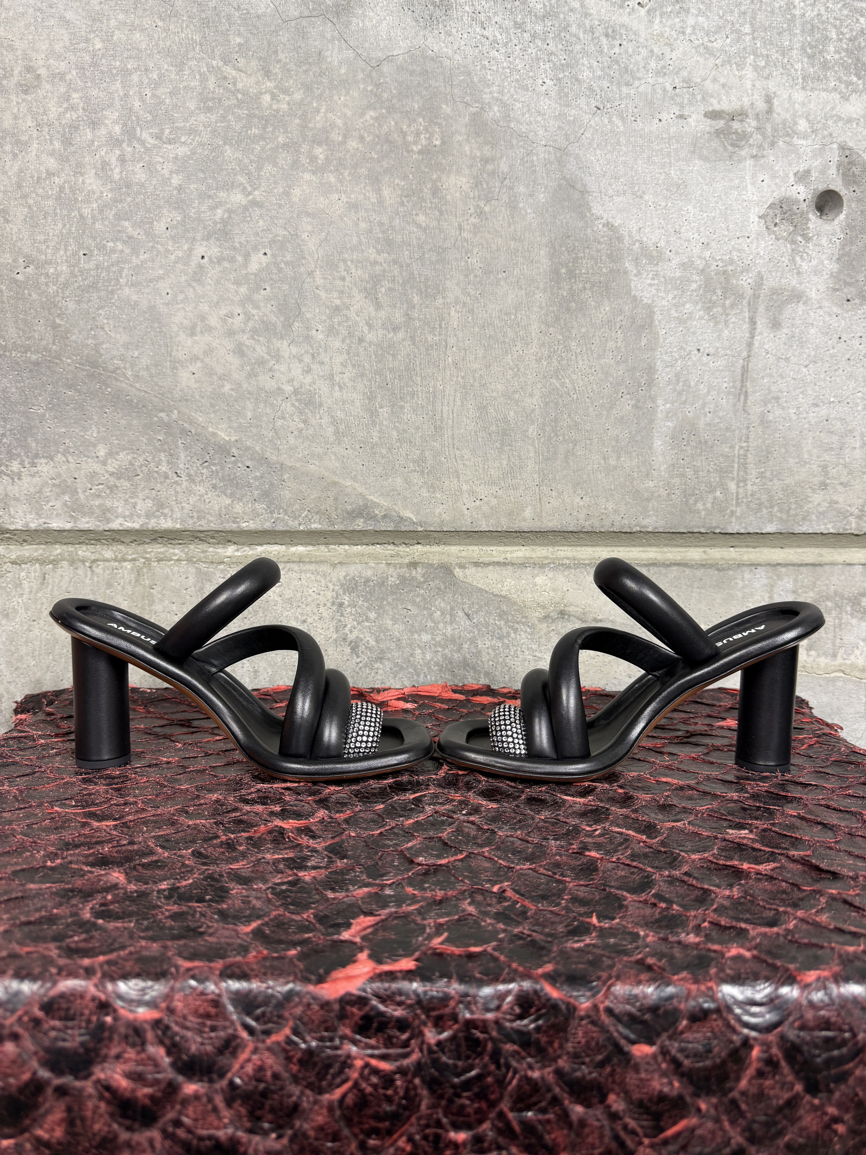 Ambush Design $285 Ambush Cushion Strap Heel Sandals Size US 8 / IT 38 - 10 Thumbnail