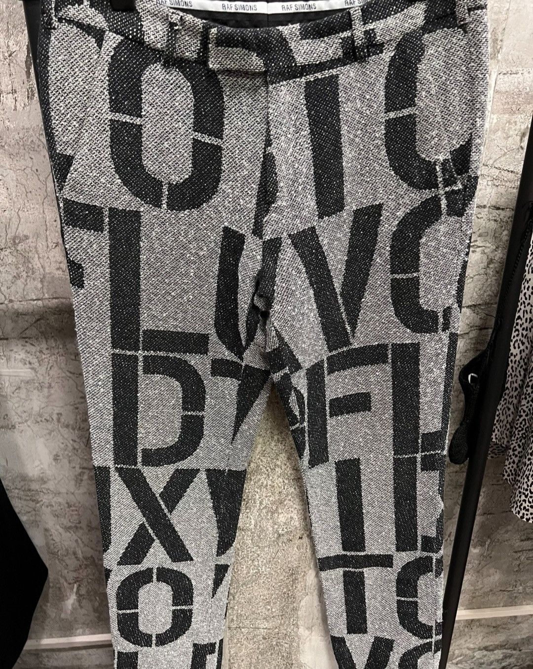 Raf Simons raf simons alphabet all over print star river pants Size US 32 / EU 48 - 5 Thumbnail
