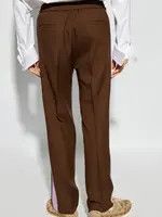 Gucci o1loc1c1225 787221 Fluid Drill Pant in Brown Size US 38 / EU 54 - 4 Thumbnail
