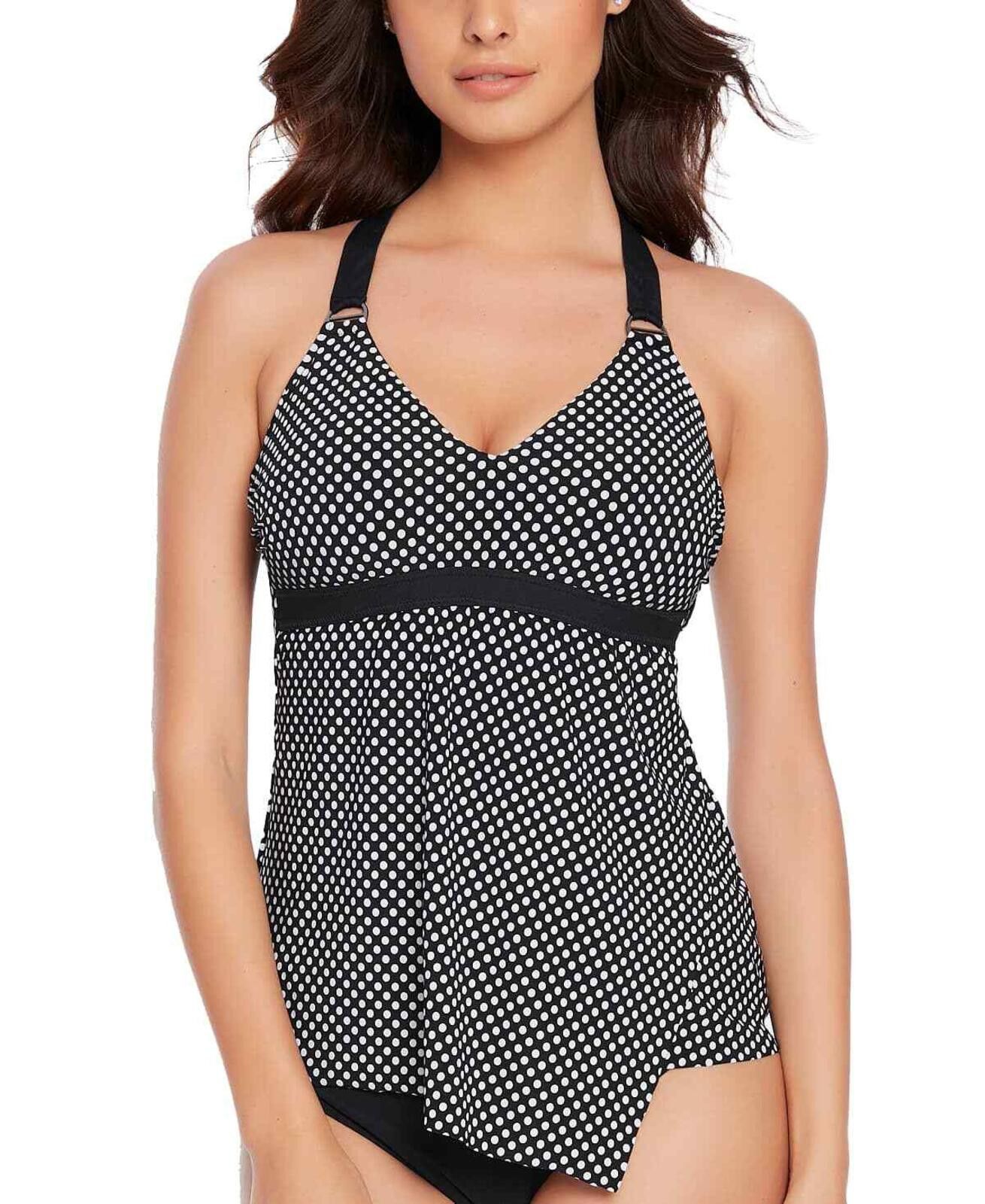 Other Magicsuit Lichtenstein Dot-Print Carly Underwire Tankini Top Size ONE SIZE - 1 Thumbnail