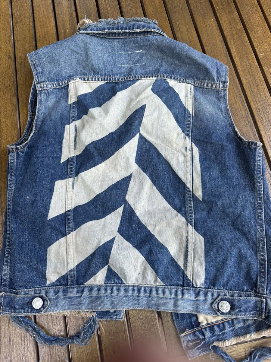 Rag & Bone Rag & Bone/JEAN “El Capitan” Distressed Denim Vest – Size M Size M / US 6-8 / IT 42-44 - 4 Thumbnail