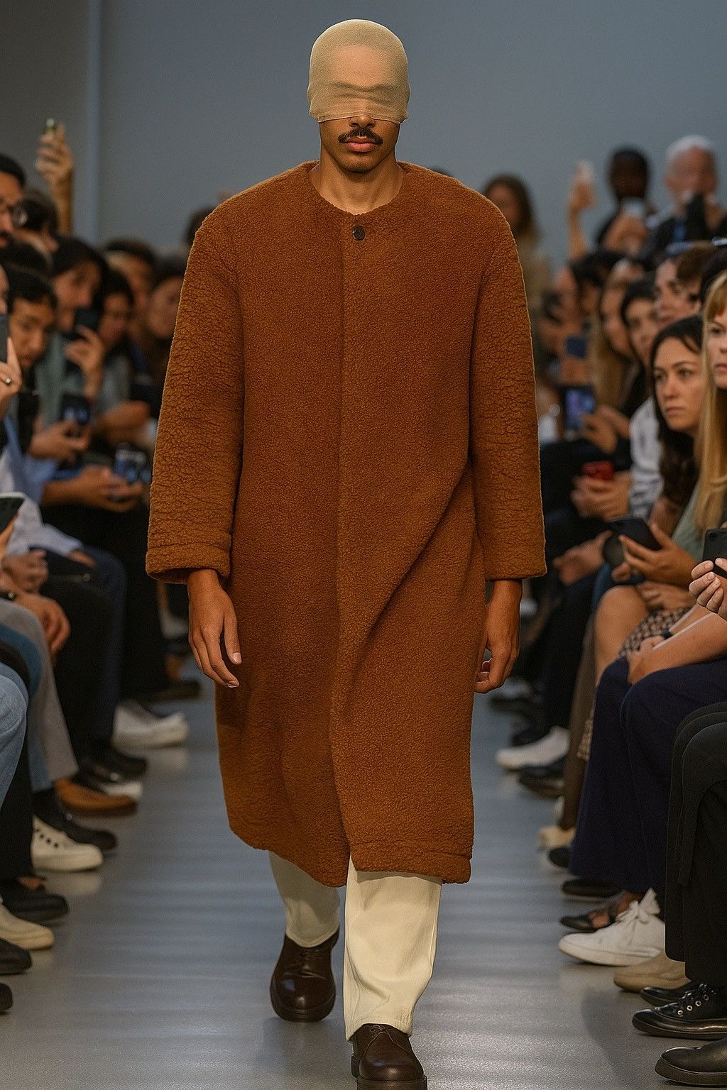 JW Anderson × Uniqlo JACKET J.W.ANDERSON x UNIQLO x DEEP PILE. (GJ13) Size L / US 10 / IT 46 - 1 Thumbnail