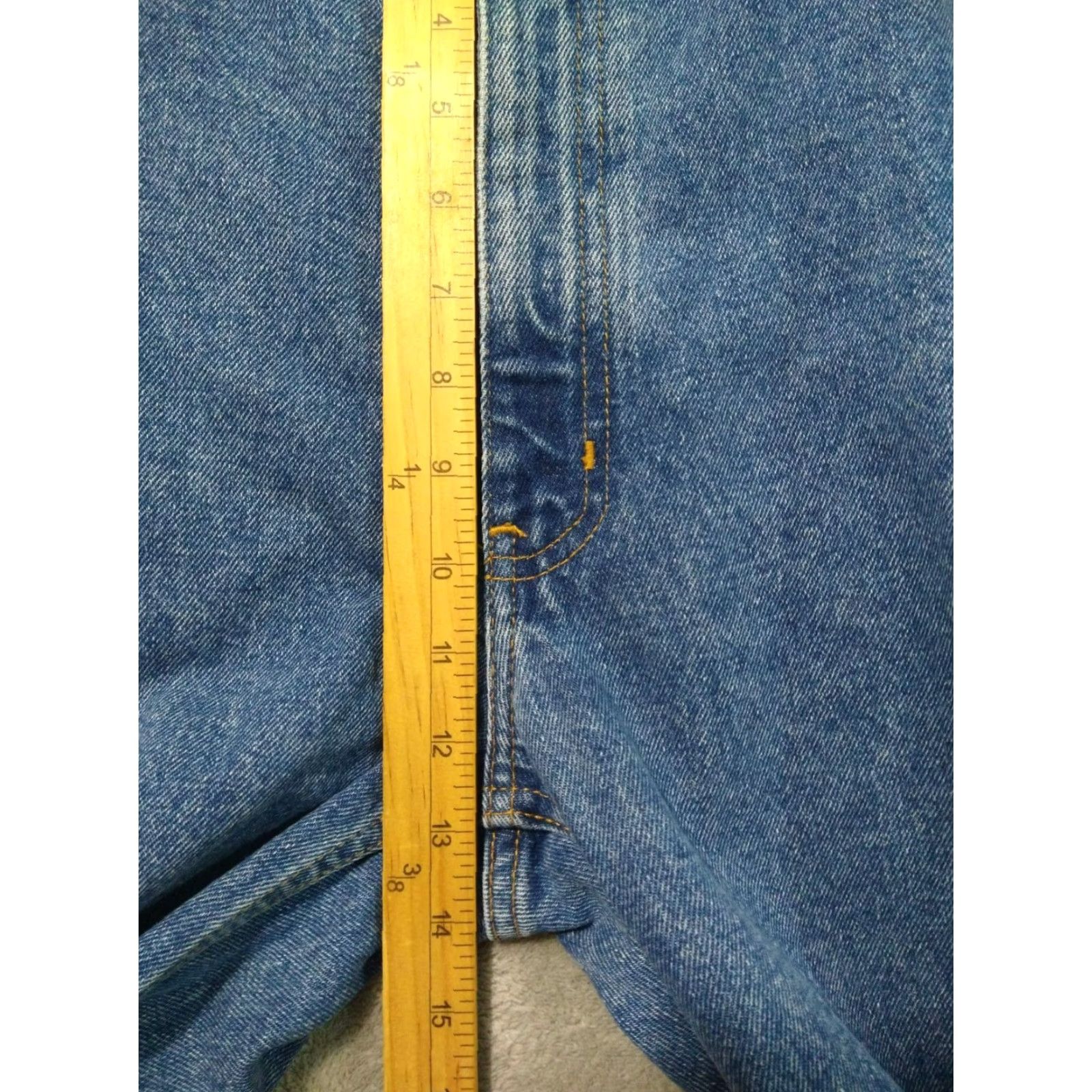 Polo Ralph Lauren Polo Ralph Lauren Jeans Classic Fit Straight Leg High Rise Mens 40x30 Blue Denim Size US L / EU 52-54 / 3 - 4 Thumbnail