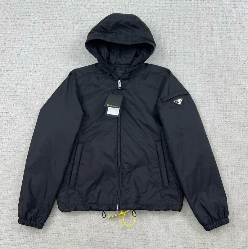 Prada Prada Men's Black Nylon Winter Jacket Size US S / EU 44-46 / 1 - 1 Thumbnail