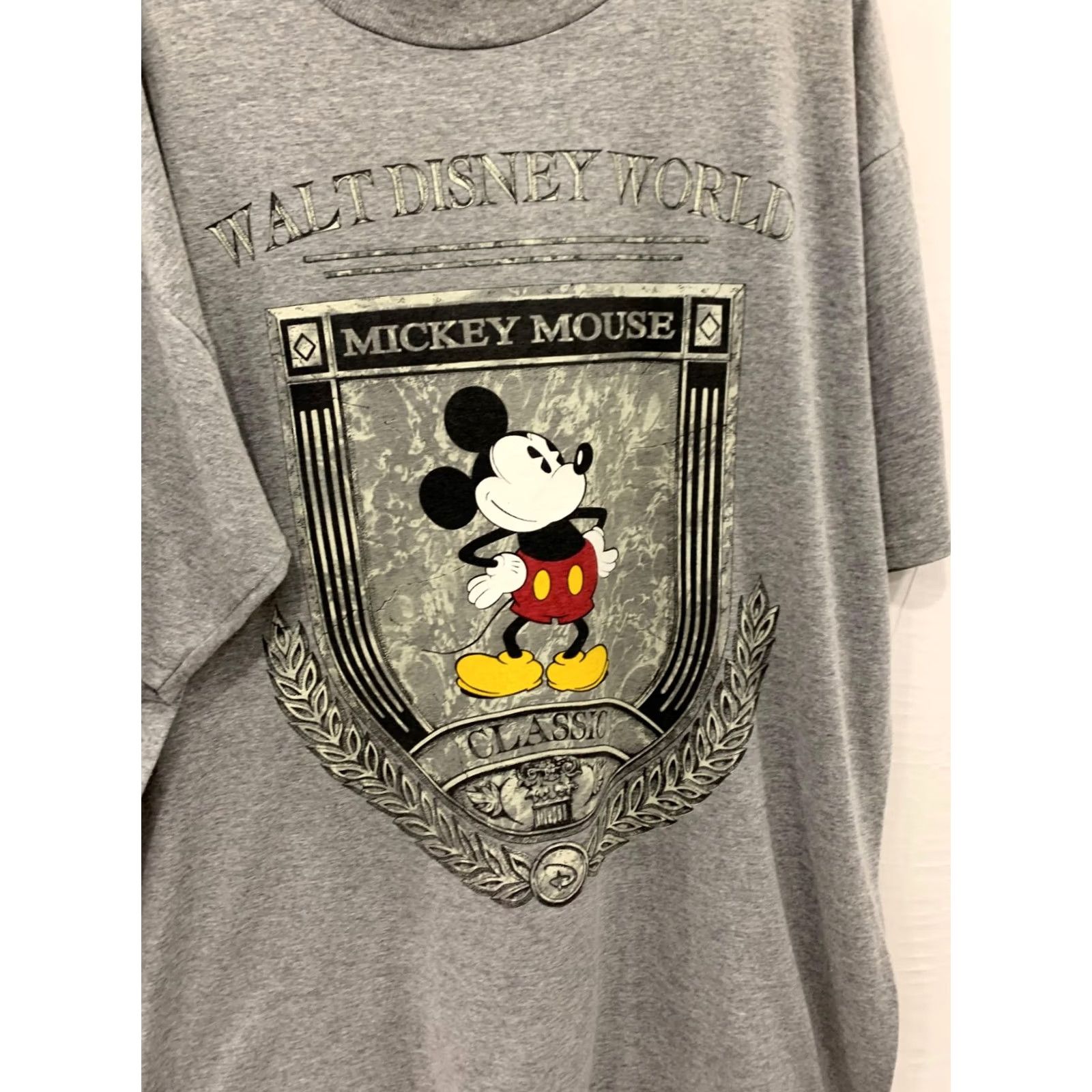 Vintage VINTAGE Disney Designs Mickey Mouse T-Shirt 90s XL Gray Men Adult Shirt, Walt Disney World, 219, 90s Graphic Tee Size US XL / EU 56 / 4 - 6 Thumbnail