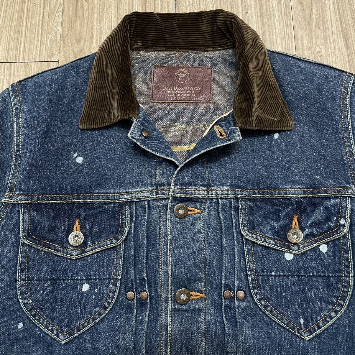 Splendid Denim Jacket - Lost Dessau denim selvedge inner blanket Size US M / EU 48-50 / 2 - 2 Thumbnail