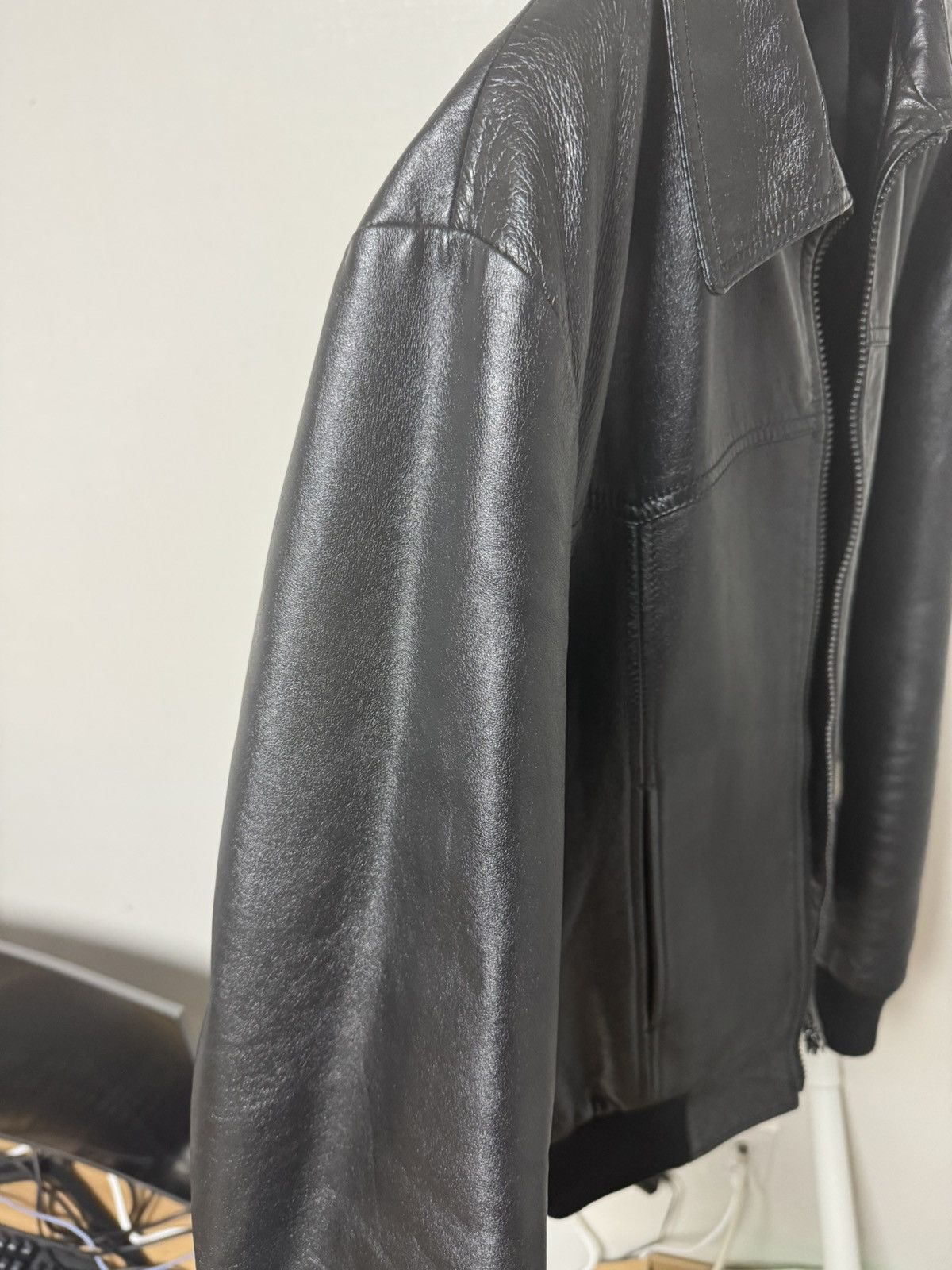 Celine Celine 19FW western lamb leather blouson jacket sz48 Size US M / EU 48-50 / 2 - 5 Thumbnail