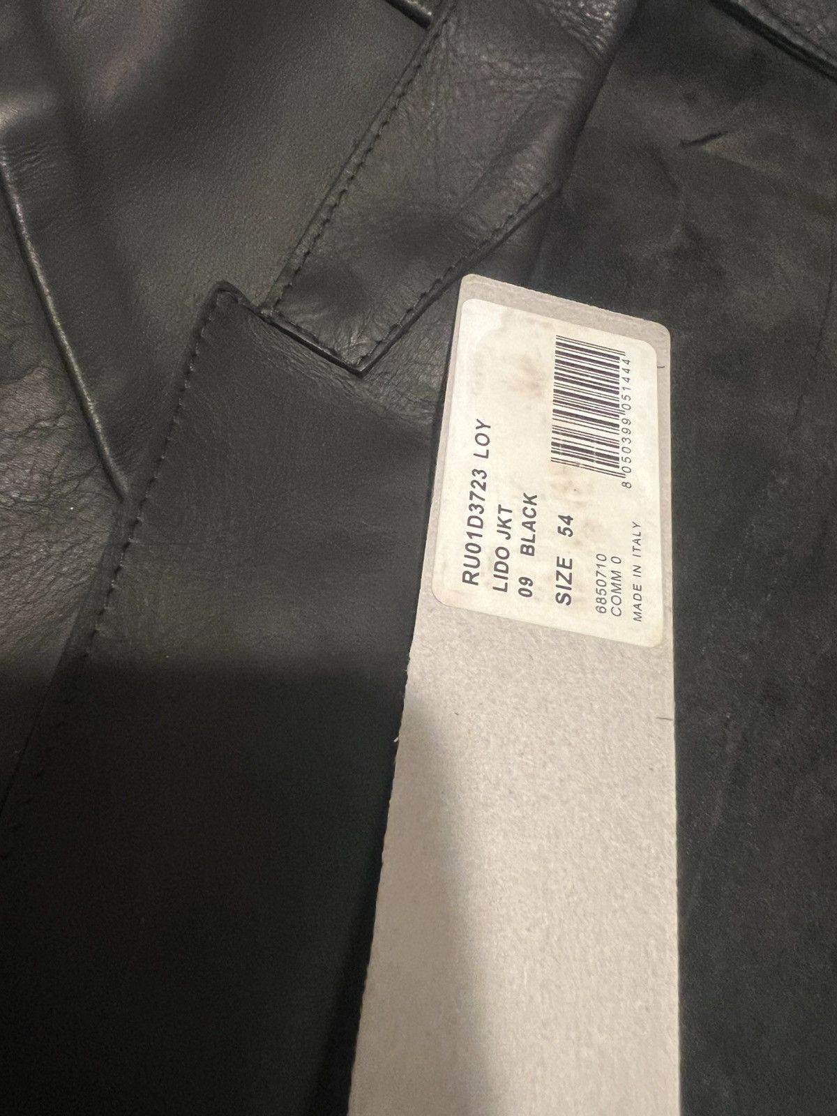 Rick Owens Rick Owens men’s leather coat. 54/44. $5100 Size US L / EU 52-54 / 3 - 8 Thumbnail