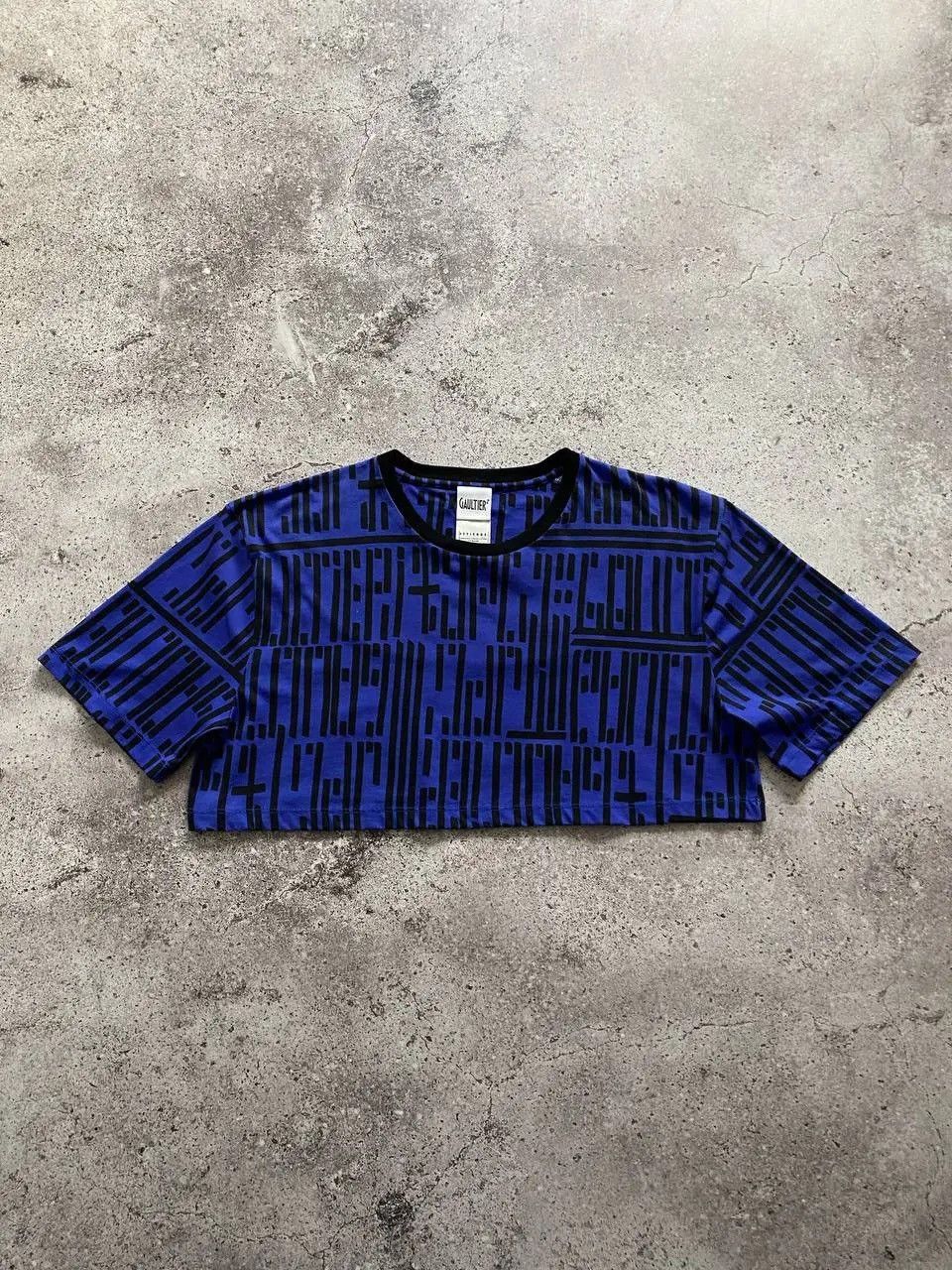Jean Paul Gaultier × Vintage JEAN PAUL GAULTIER 2 ALL OVER PRINT TOP T SHIRT VERY RARE Size M / US 6-8 / IT 42-44 - 4 Thumbnail