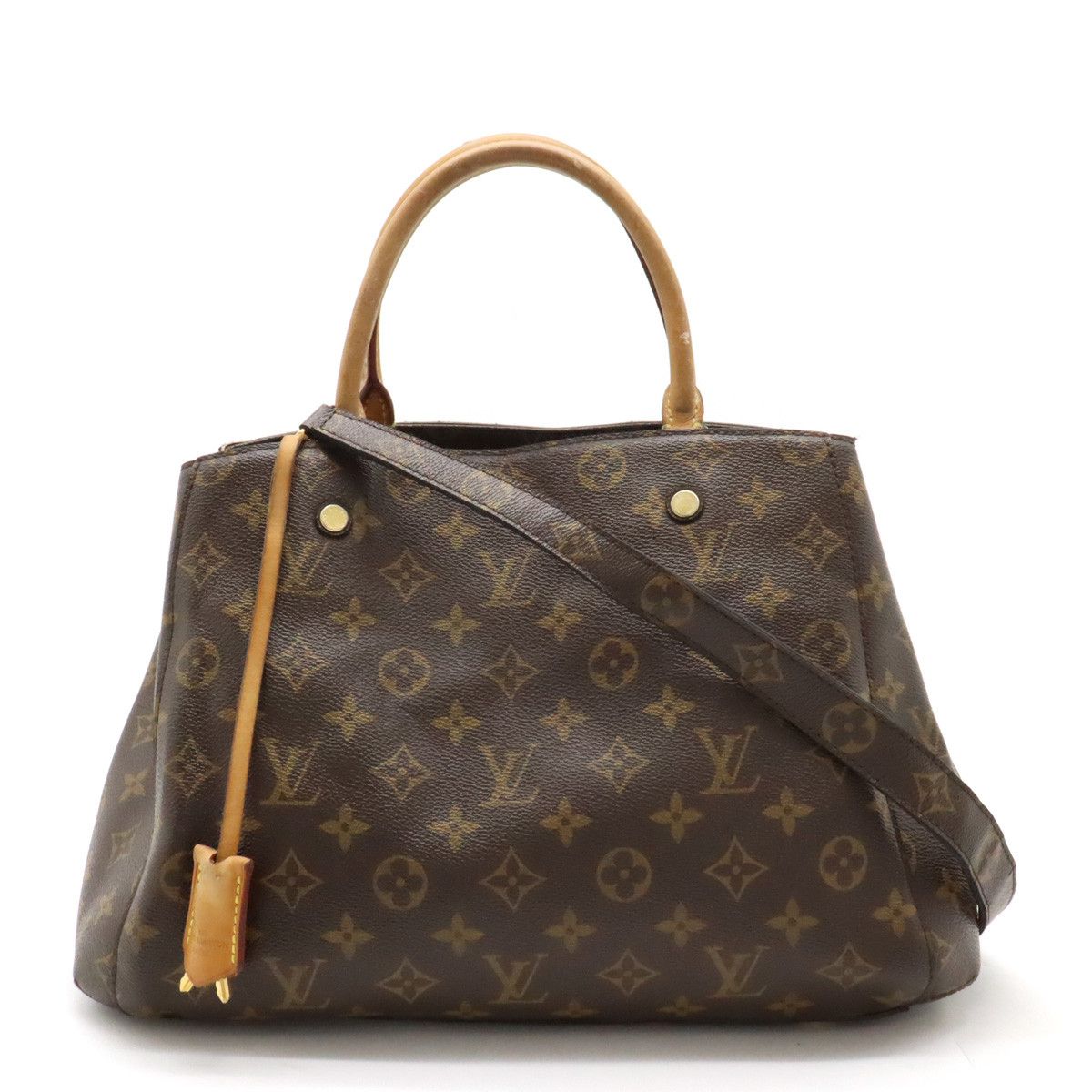 Louis Vuitton Louis Vuitton Monogram Montaigne BB Handbag M41055 Canvas Handbag M41055 in Good Condition