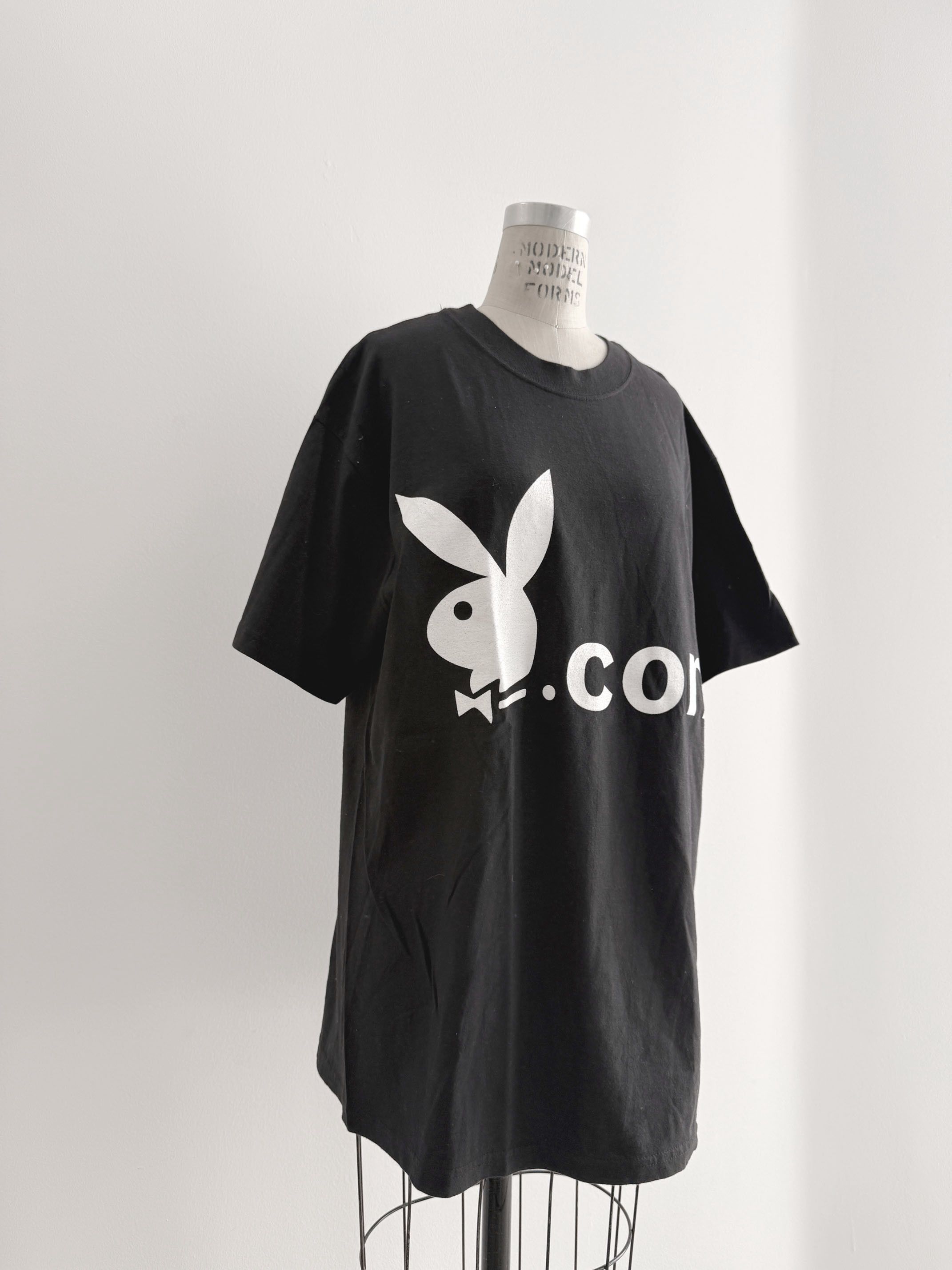 Playboy Y2K 00s Vintage Playboy com shirt Size US L / EU 52-54 / 3 - 2 Thumbnail