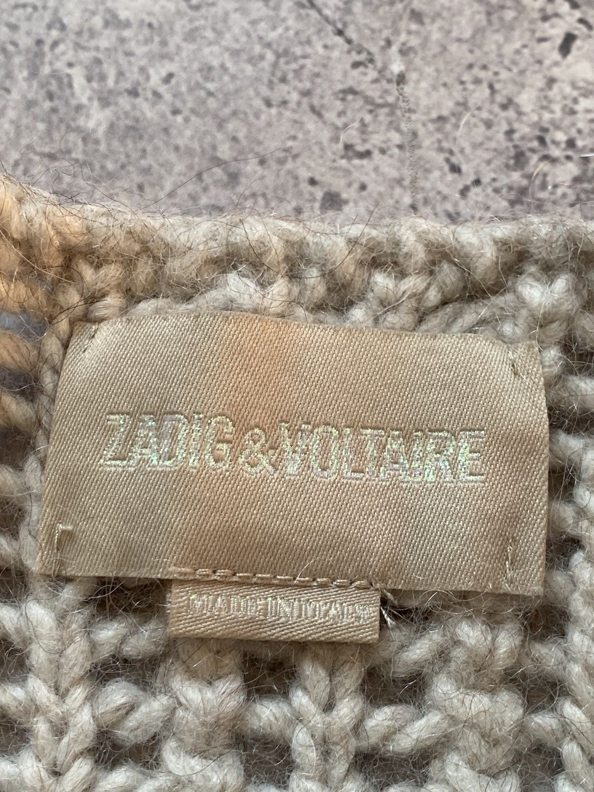Zadig & Voltaire Zadig & Voltaire Women's Long Sleeve Open Knit Sweater S Size S / US 4 / IT 40 - 4 Thumbnail