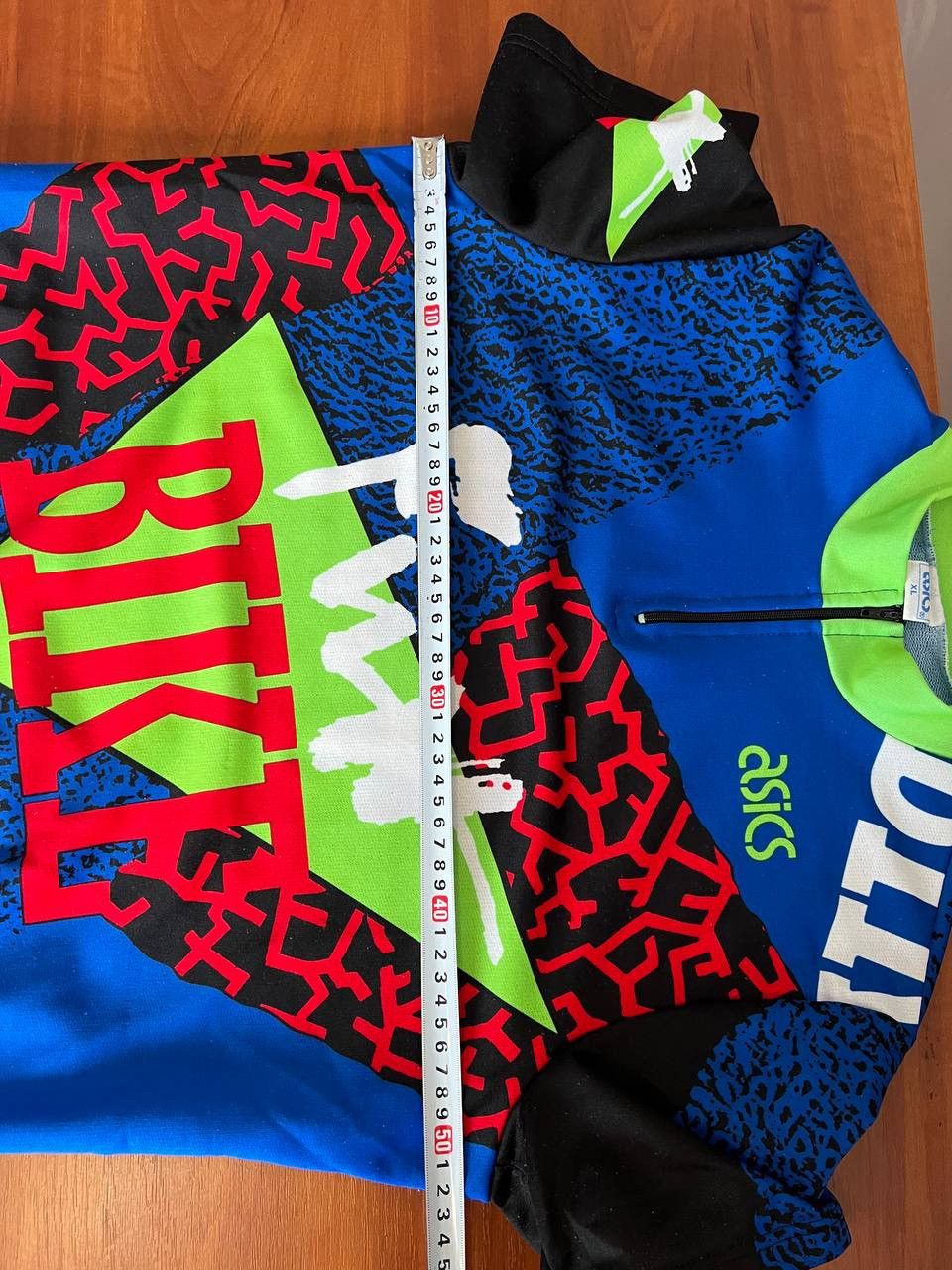 Asics 1980 RARE ASICS “FUN BIKE” CYCLING JERSEY SHIRT DESIGN SZ XL Size US XL / EU 56 / 4 - 21 Thumbnail