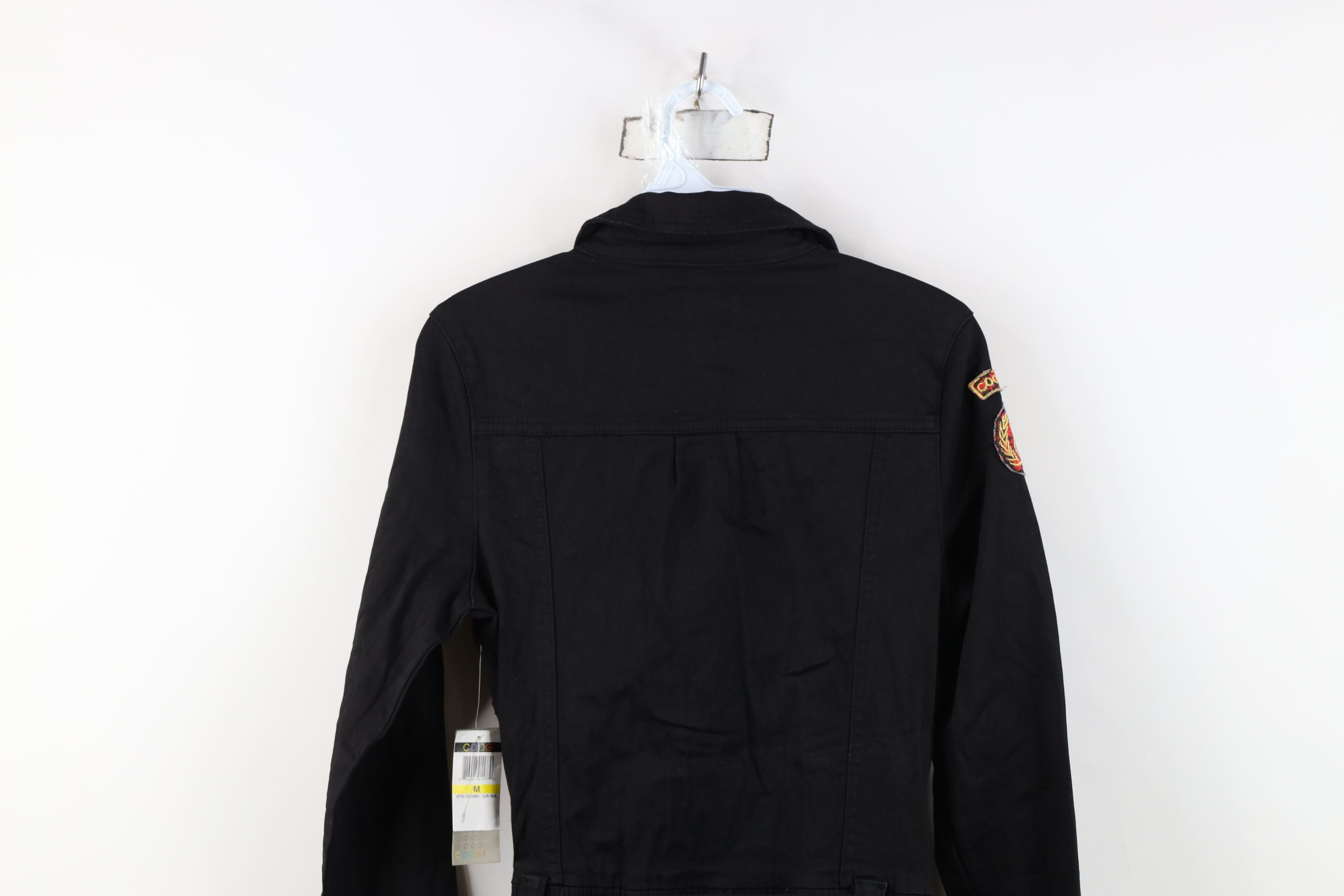 Coogi Deadstock Vintage Y2K Coogi Womens Stretch Denim Coveralls Size M / US 6-8 / IT 42-44 - 19 Thumbnail