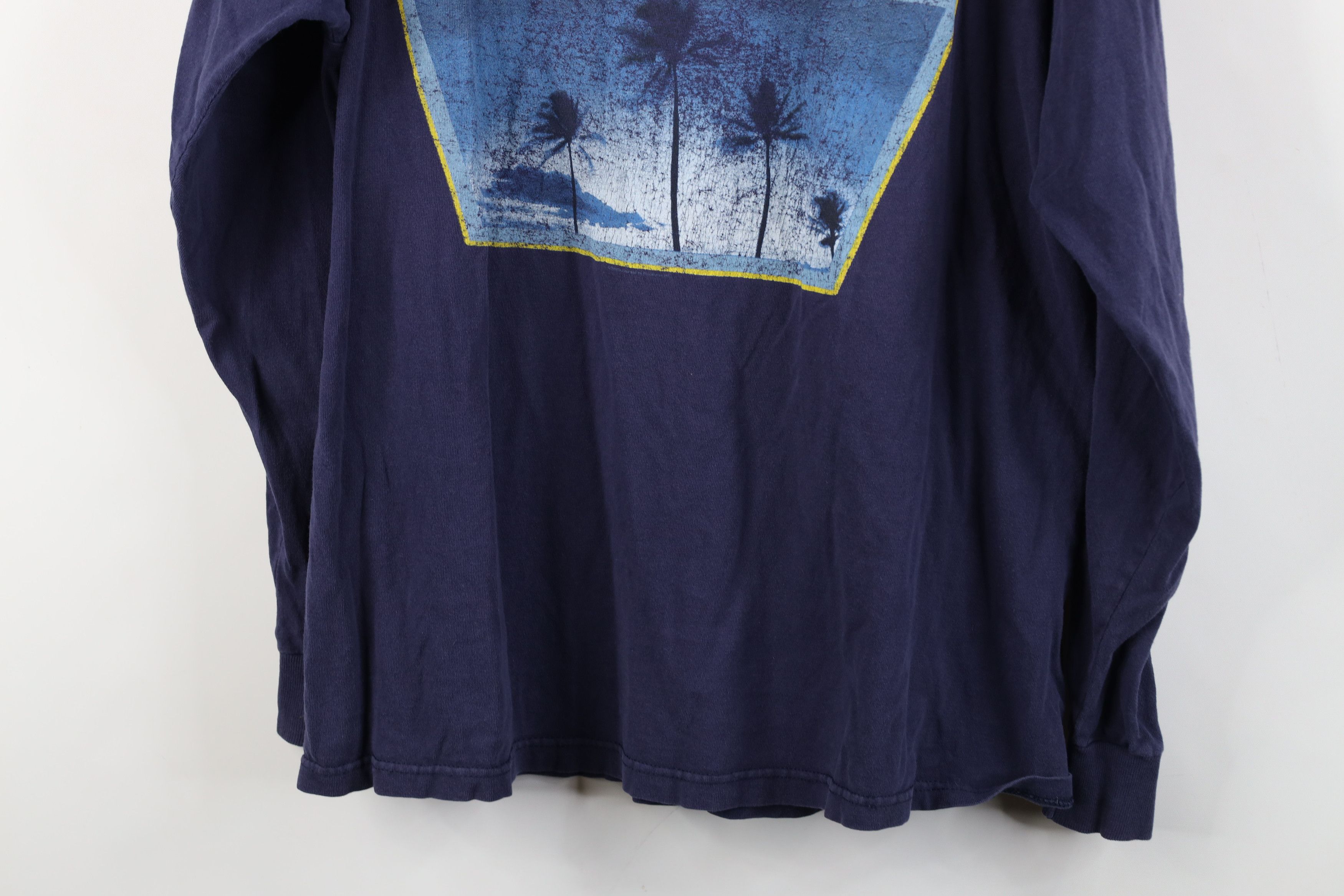 Vintage Vintage 90s Y2K Corona Extra Beer Long Sleeve T-Shirt Blue Size US L / EU 52-54 / 3 - 15 Thumbnail