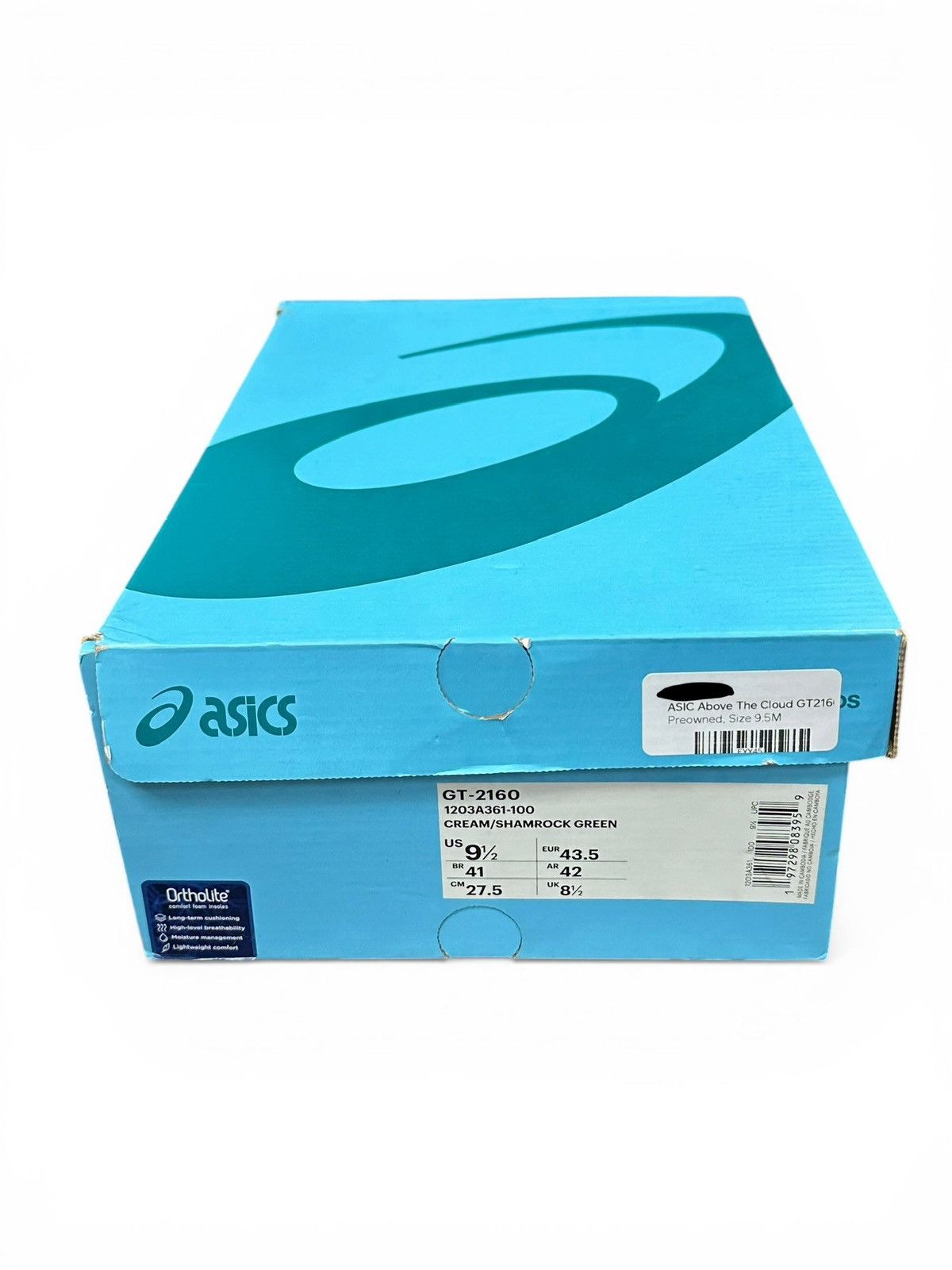 Asics Size 9.5 - Above The Clouds x ASICS GT 2160 Shamrock Green Size US 9.5 / EU 42-43 - 12 Thumbnail