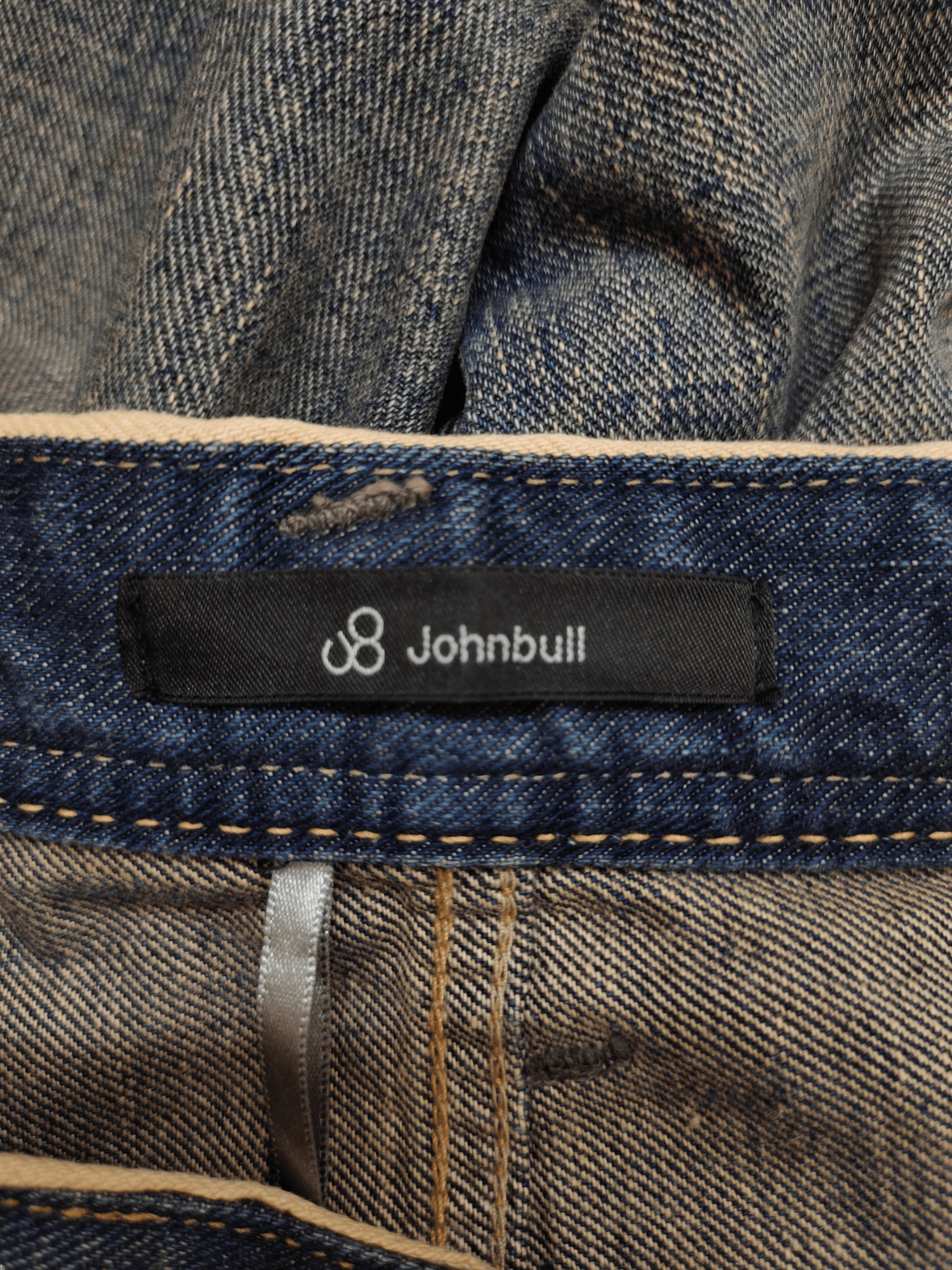 Number (N)ine × Undercover 1990s Jonhbull Spiral Cut Selvedge Denim Pants Redline Size US 29 - 17 Thumbnail