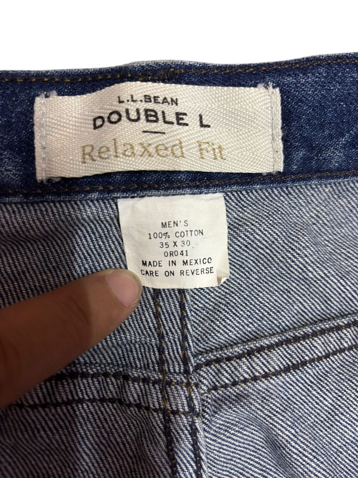 JNCO × L.L. Bean × Vintage Vtg 90s L.L. Bean Baggy Jeans Size US 36 / EU 52 - 11 Thumbnail