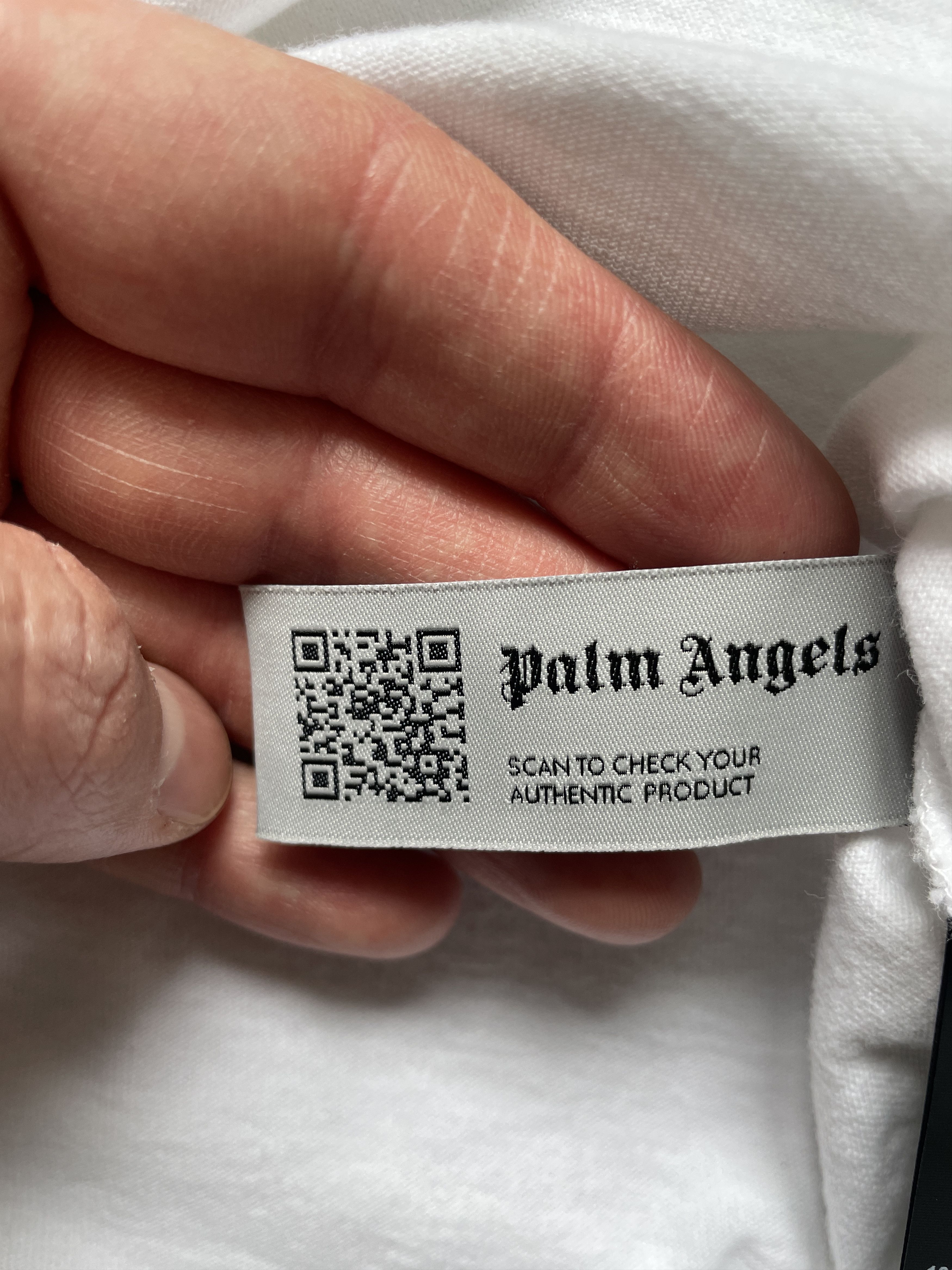 Palm Angels WHITE BOXY OVERSIZED BIG LOGO PALM ANGELS TEE Size US S / EU 44-46 / 1 - 9 Thumbnail