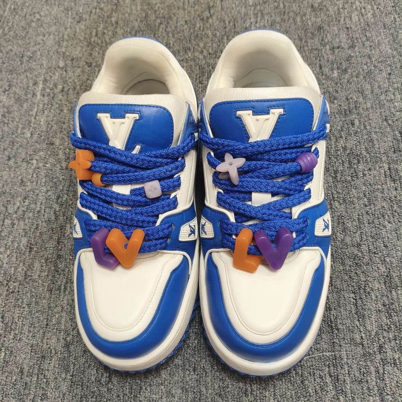 Louis Vuitton Louis Vuitton Trainer Maxi Low Top Sneakers for Men -2508 Size US 9 / EU 42 - 2 Thumbnail