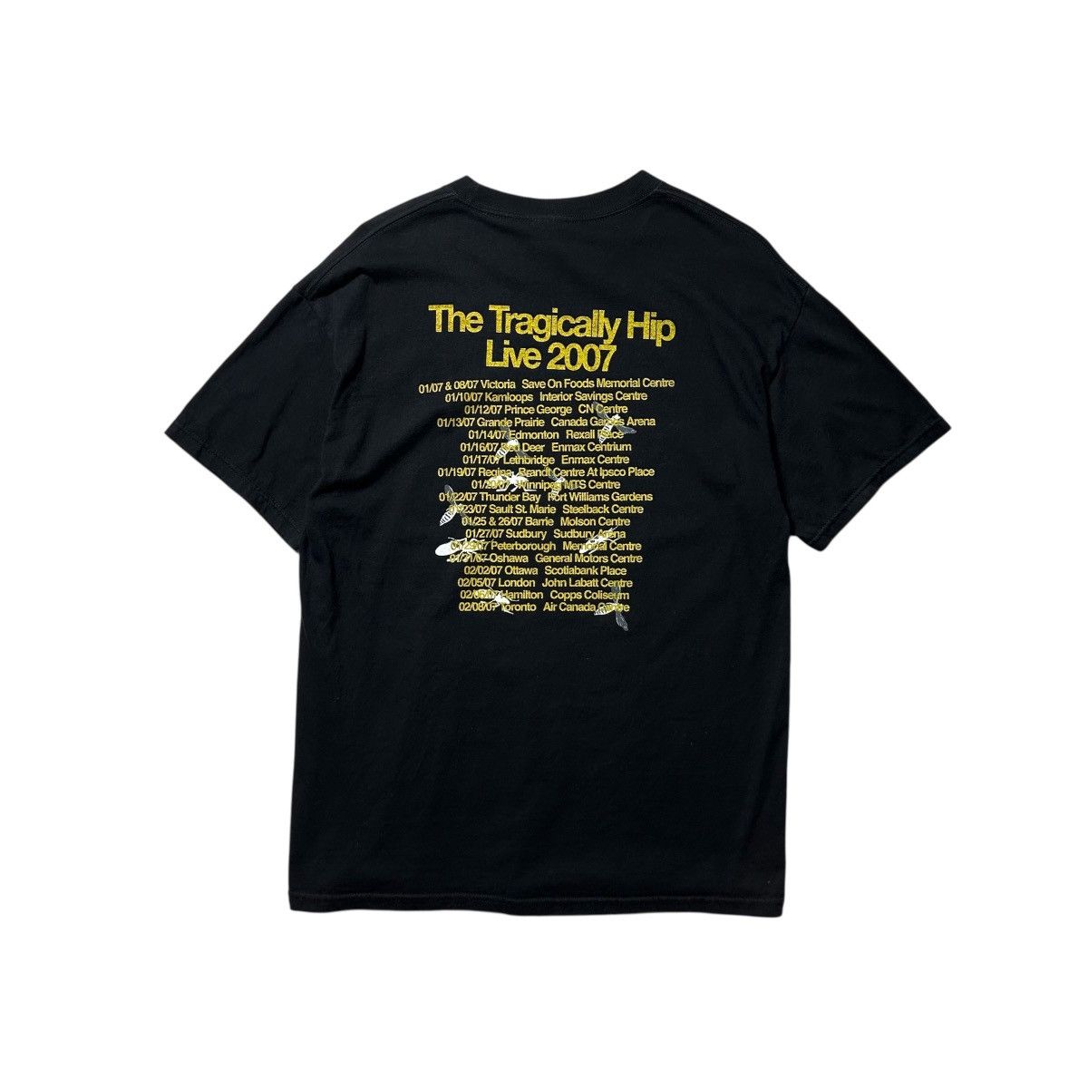 Vintage The Tragically Hip World Container 2006 Graphic T-Shirt Size US L / EU 52-54 / 3 - 4 Thumbnail
