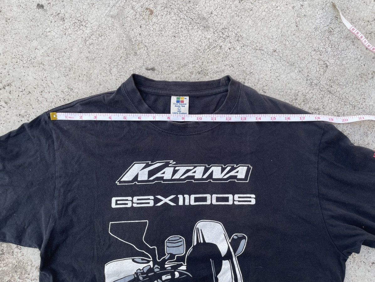 Other Vintage Suzuki Katana Motor T shirt L fit M GSX 1100s Rare Size US M / EU 48-50 / 2 - 9 Thumbnail