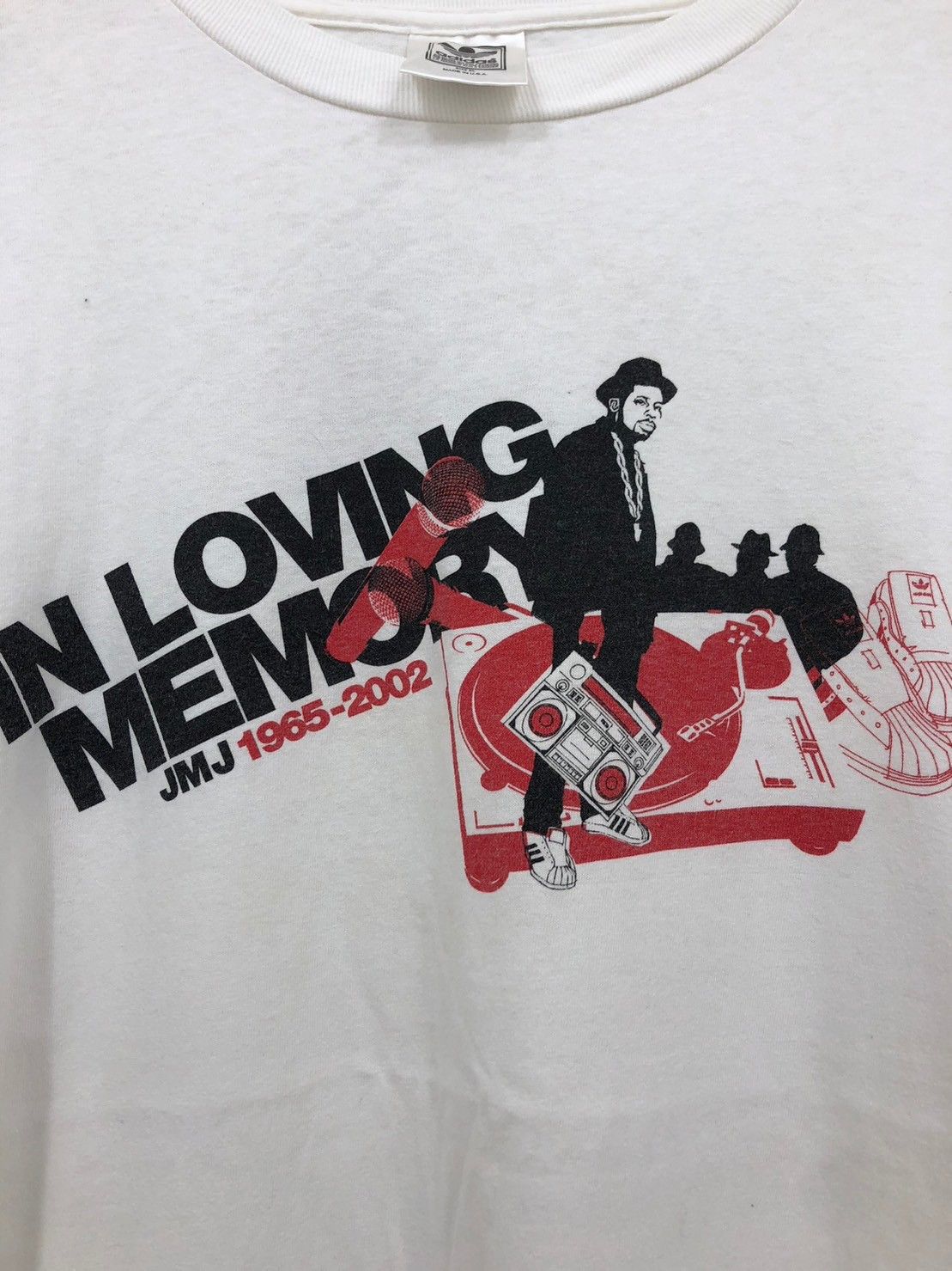 Adidas × RUN DMC × Vintage Vintage 00's Adidas x Run DMC In loving Memory JMJ BN Size US XL / EU 56 / 4 - 3 Thumbnail