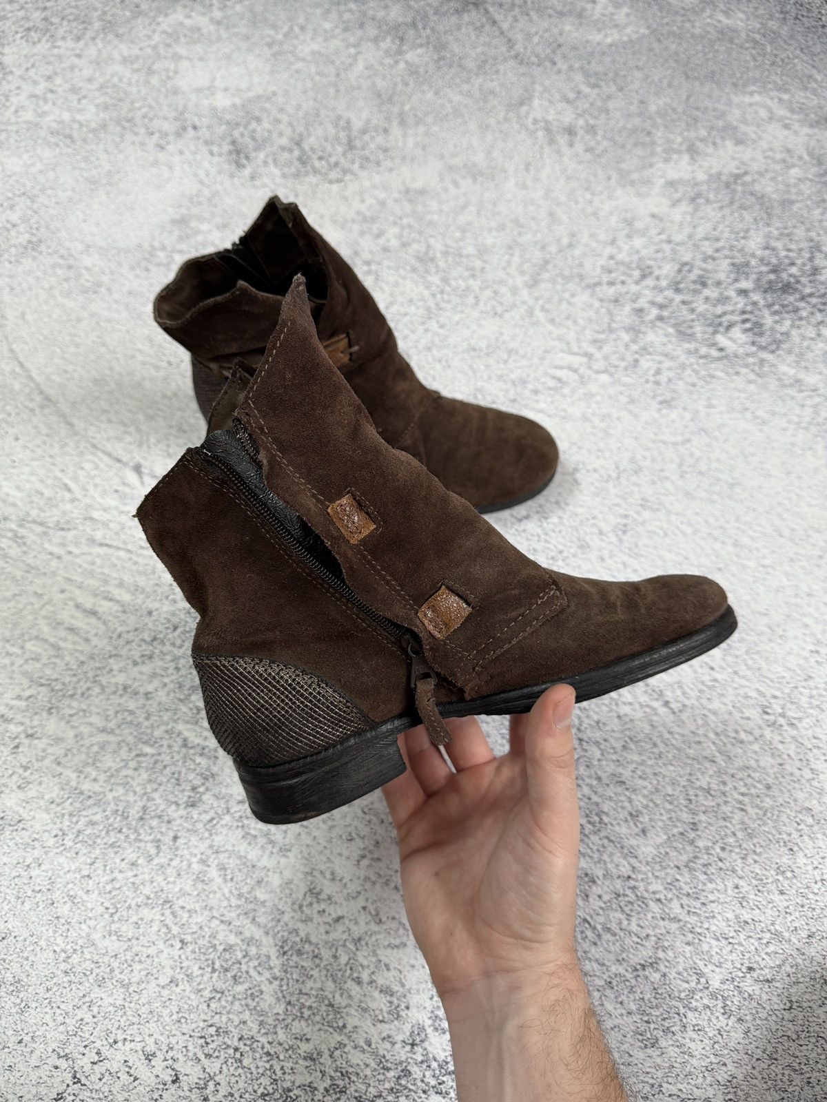 A.S.98 🔥A.S.98 Airsteps Style Ankle Vintage Western Boots Japanese Size US 7 / IT 37 - 10 Thumbnail
