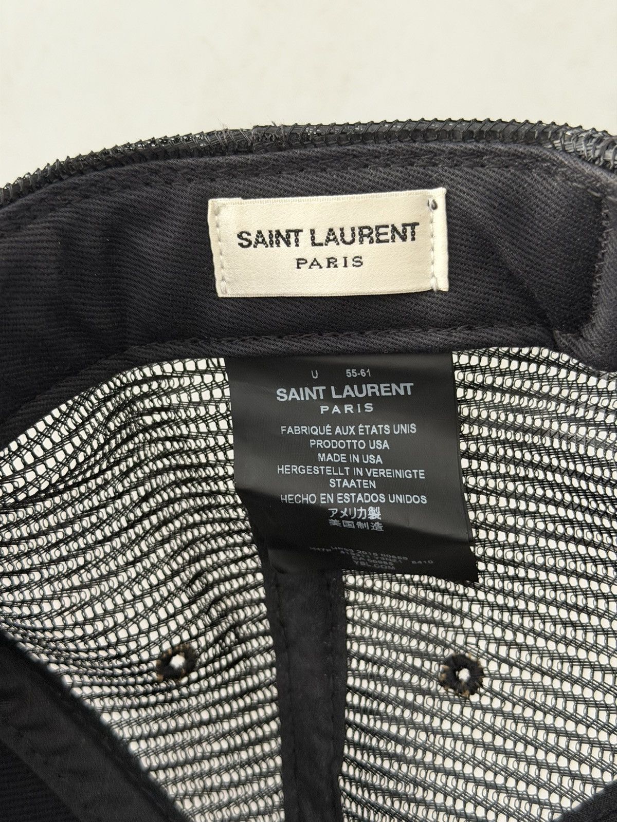 Saint Laurent Paris Saint Laurent SS16 Moon USA Flag Snapback Size ONE SIZE - 3 Thumbnail