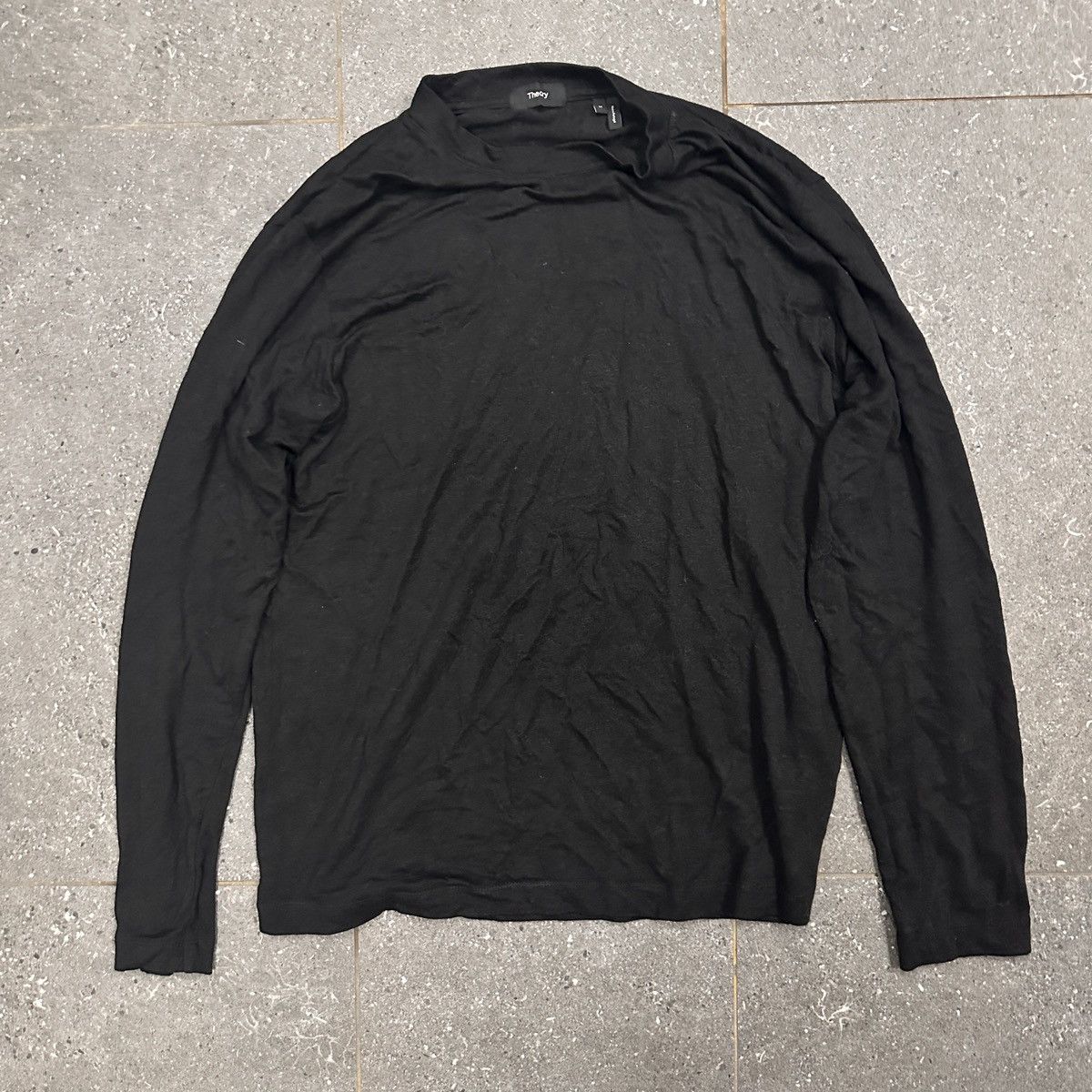 Theory Theory LS Ryder Knit Flex, Black Size US M / EU 48-50 / 2 - 1 Thumbnail