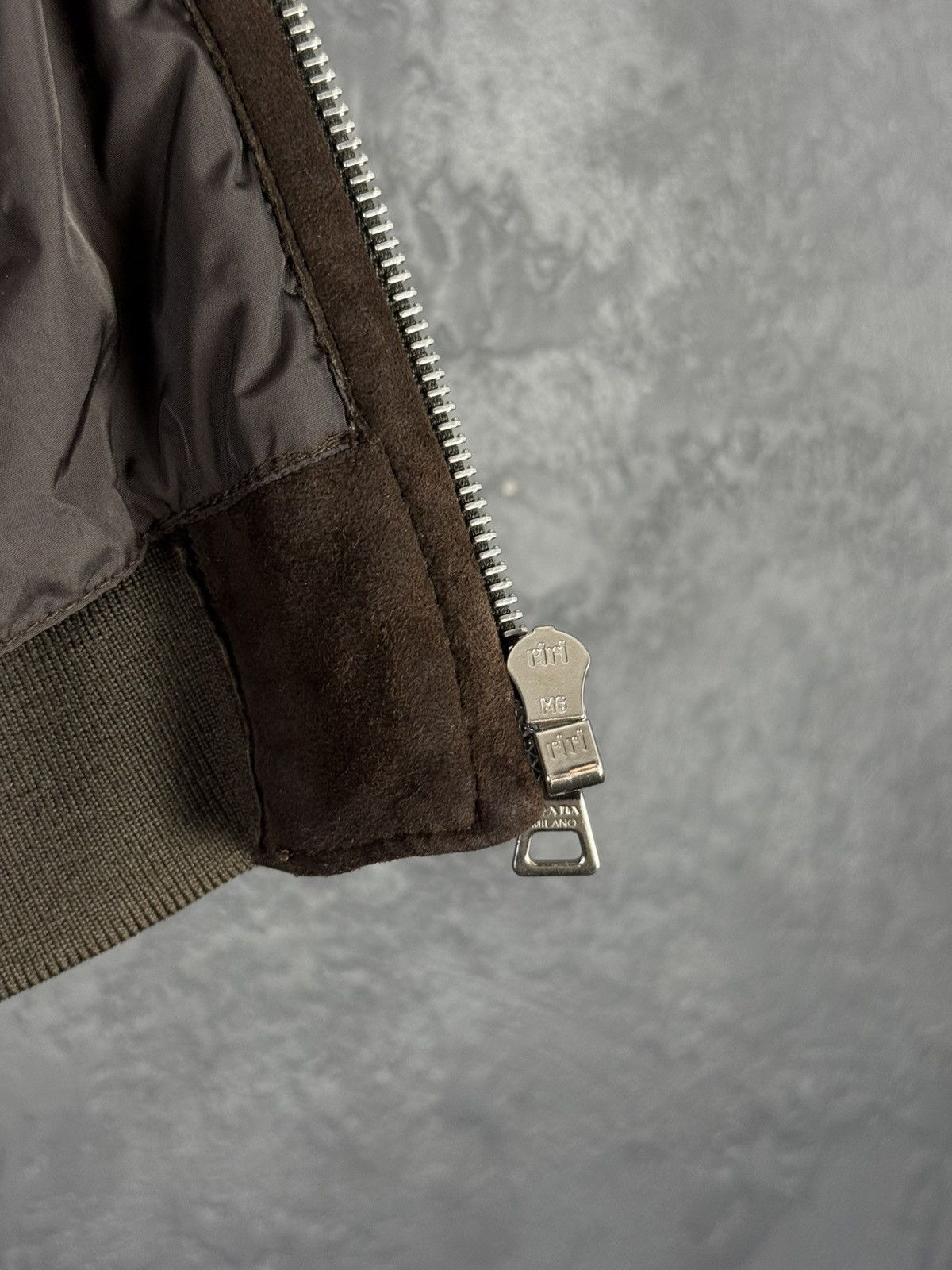 Prada 2000s Prada Brown Shearling Leather Jacket Women's Size L / US 10 / IT 46 - 21 Thumbnail