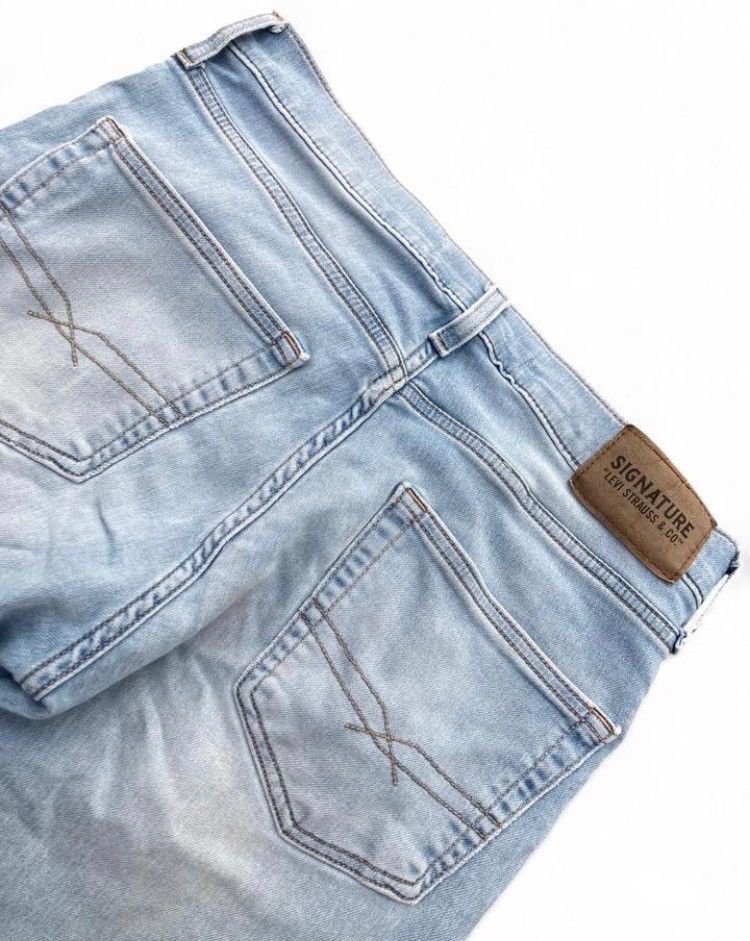 Levi's Levi’s Straight Light Wash Jeans 32x32 Size US 34 / EU 50 - 7 Thumbnail