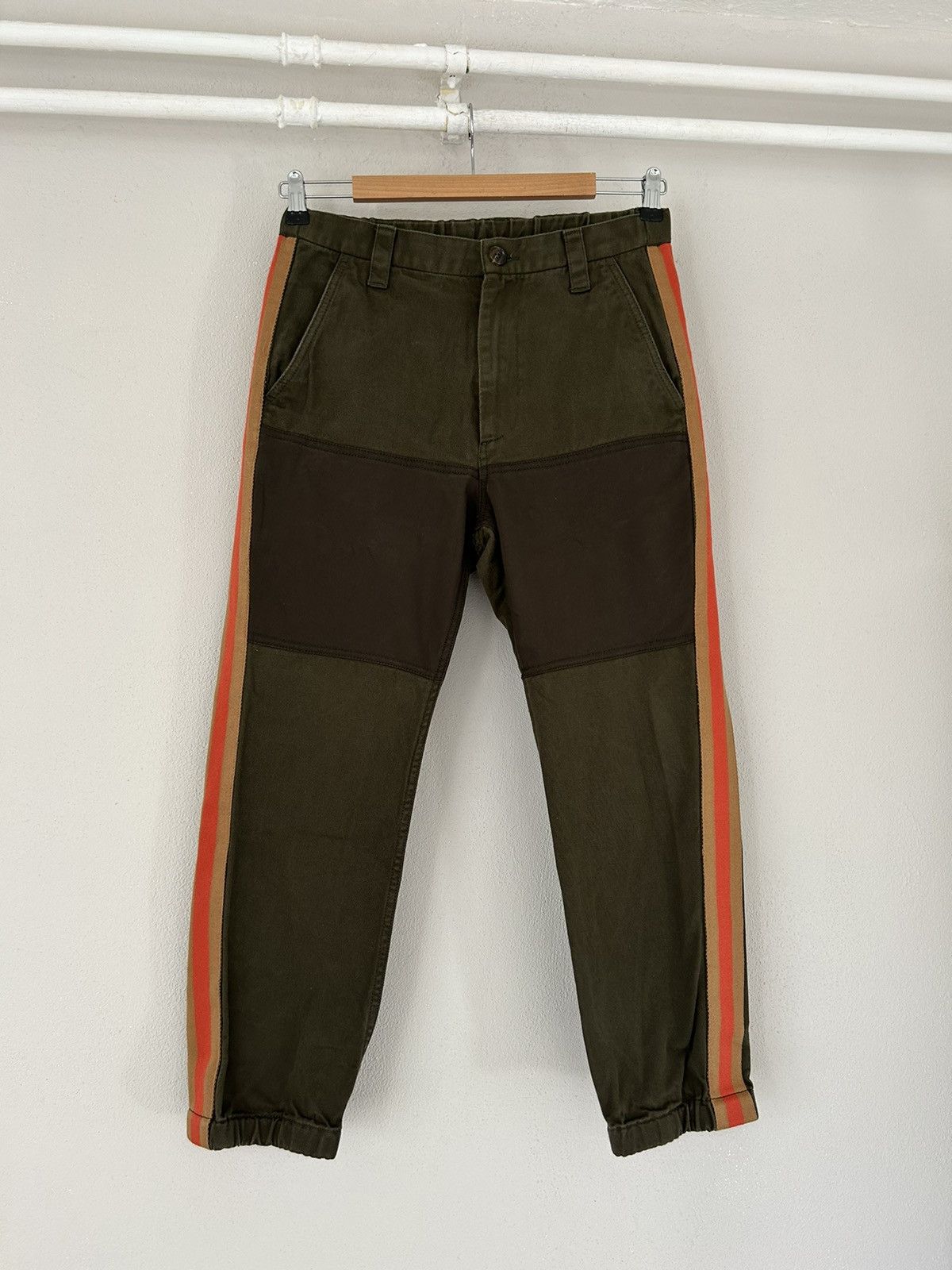 Gucci Side Stripe Pants with GG Logo Patch Size US 30 / EU 46 - 2 Thumbnail