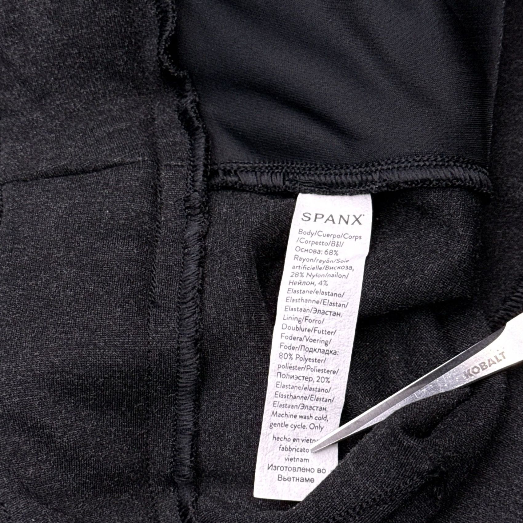 Spanx Spanx The Perfect Pant Wide-Leg Pull On Pants Gray 20385Q Petite Large Size 36" / US 14 / IT 50 - 5 Thumbnail