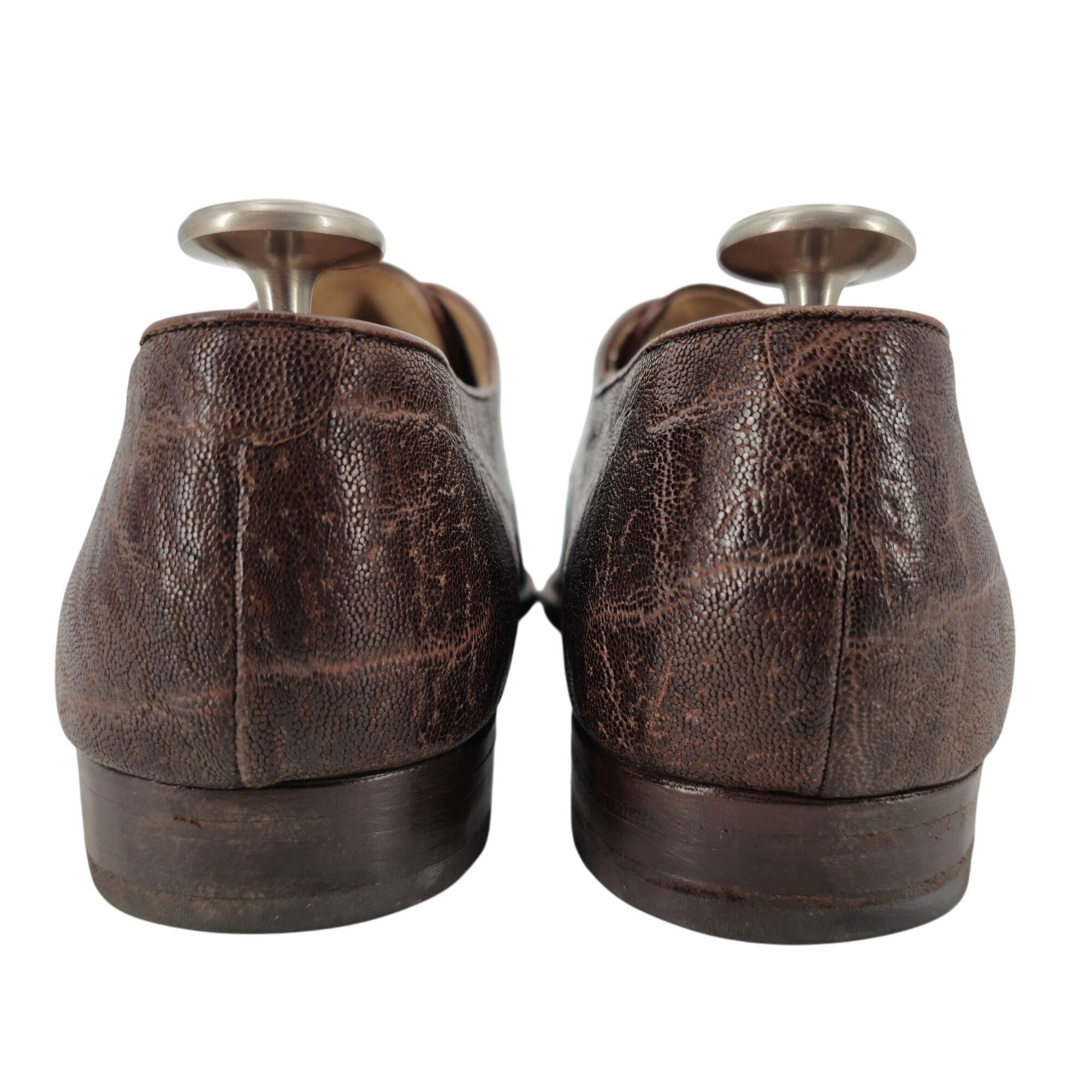 Church's Vintage Church's Custom Grade Exotic Elephant Trunk Brown 10 Size US 10 / EU 43 - 6 Thumbnail